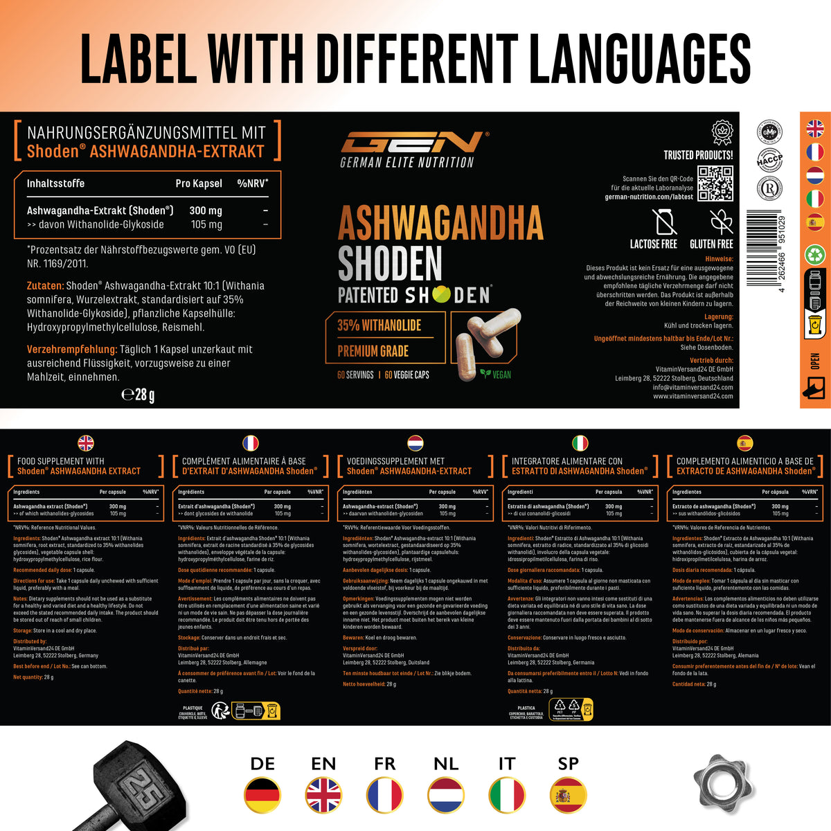 Ashwagandha Extrakt Shoden®