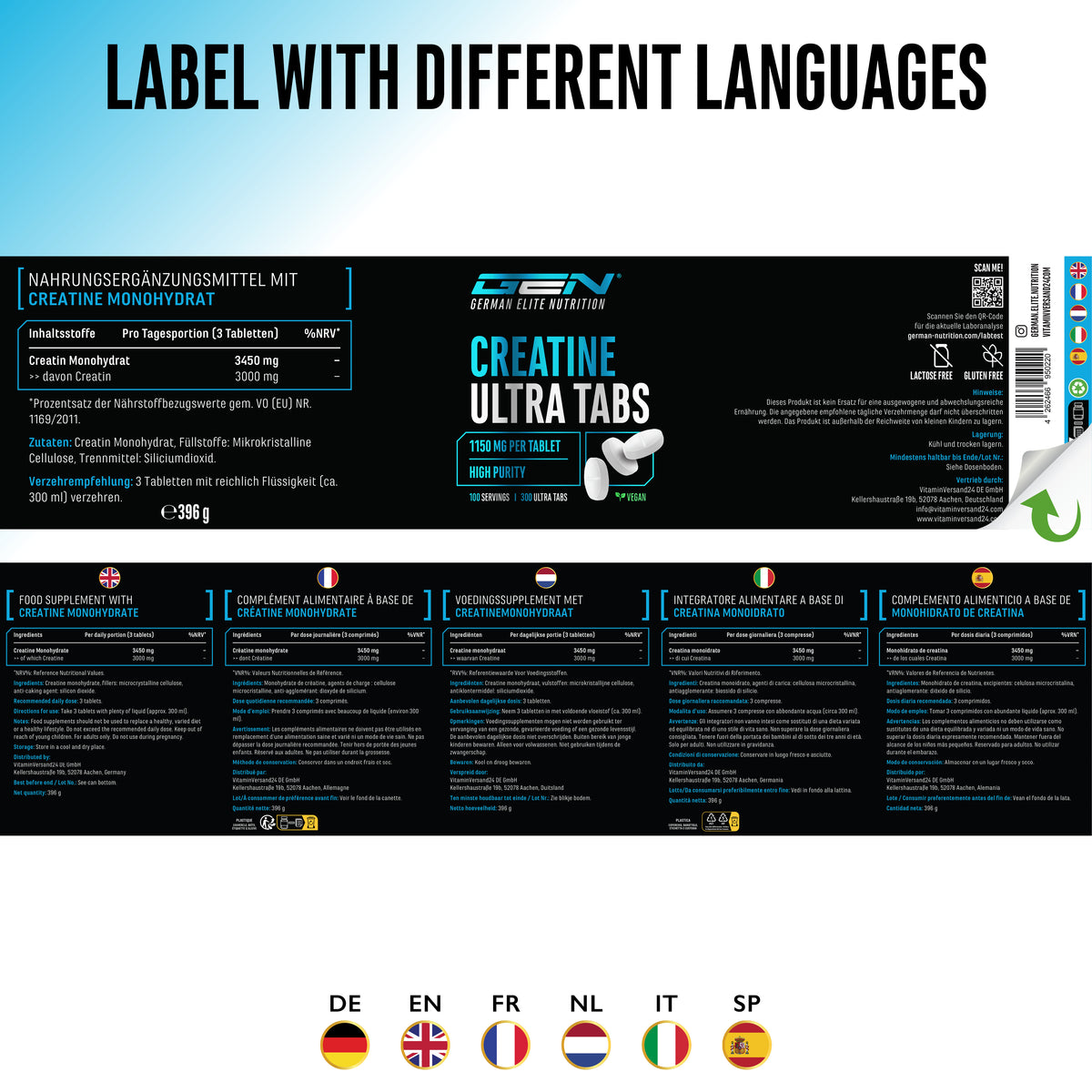 Kreatyna Ultra Tabs