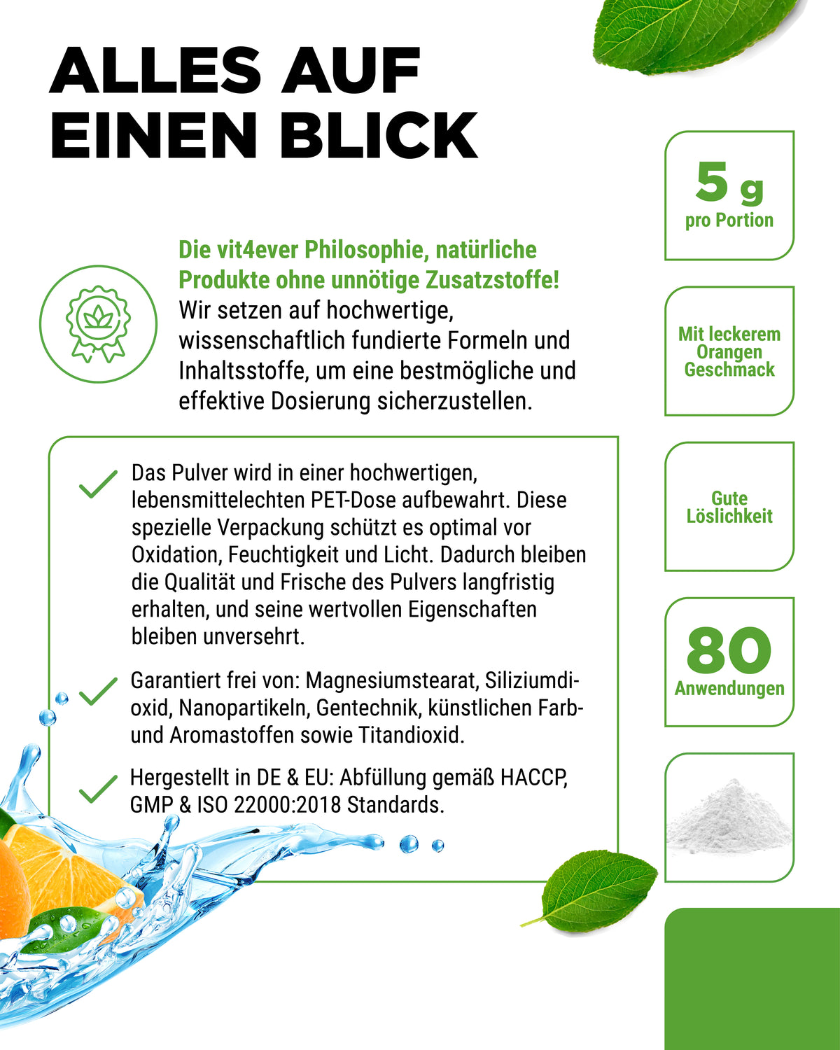 Elettroliti in polvere, 400 g