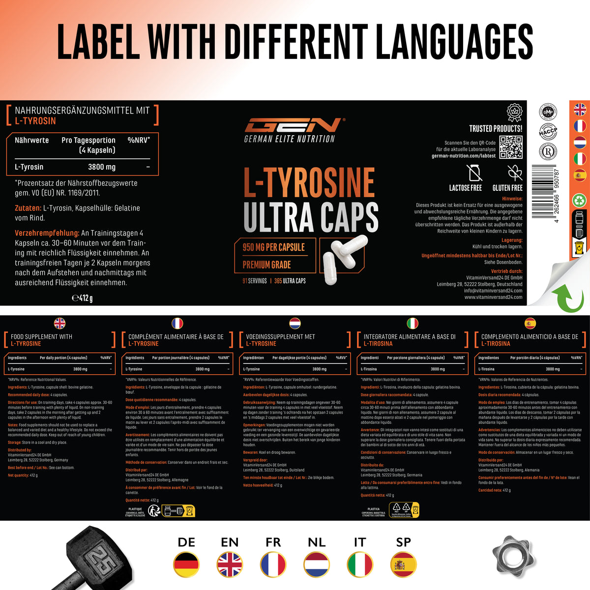 L-Tirosina Ultra