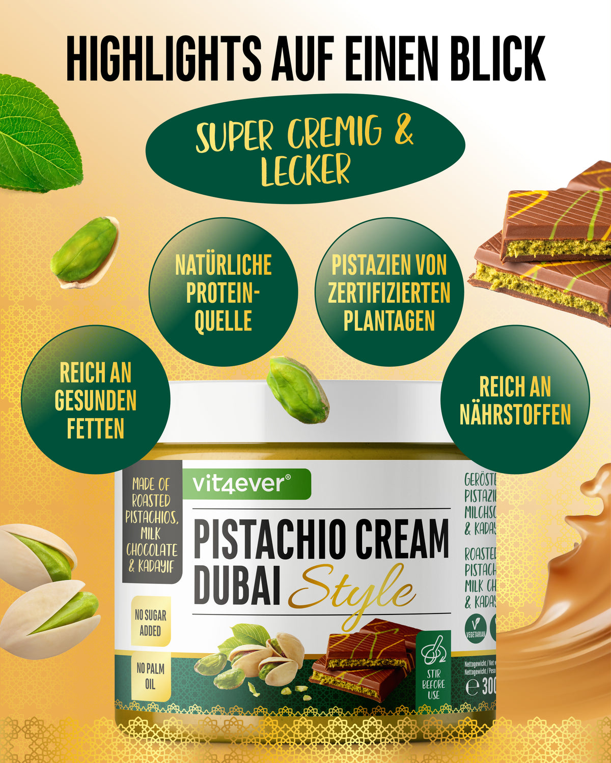 Pistazien Creme