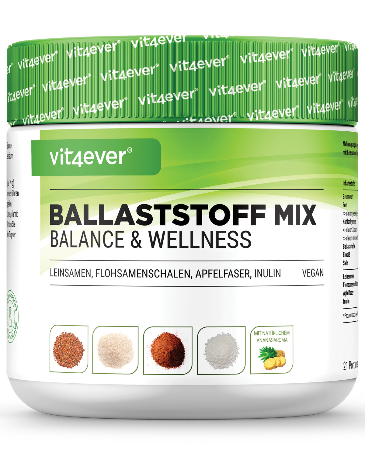 Ballaststoff Mix - 400 g Pulver