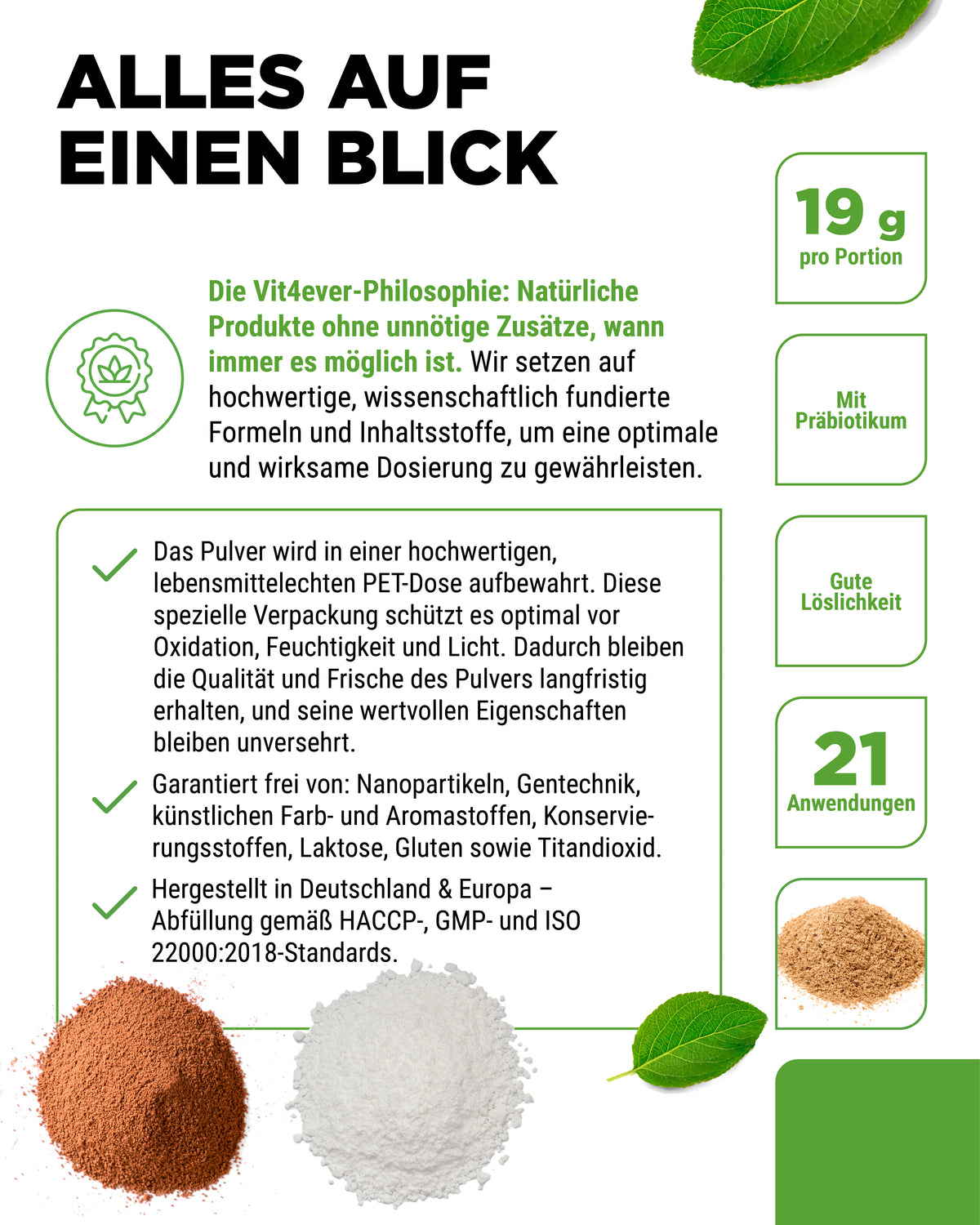 Mélange de fibres - 400 g poudre