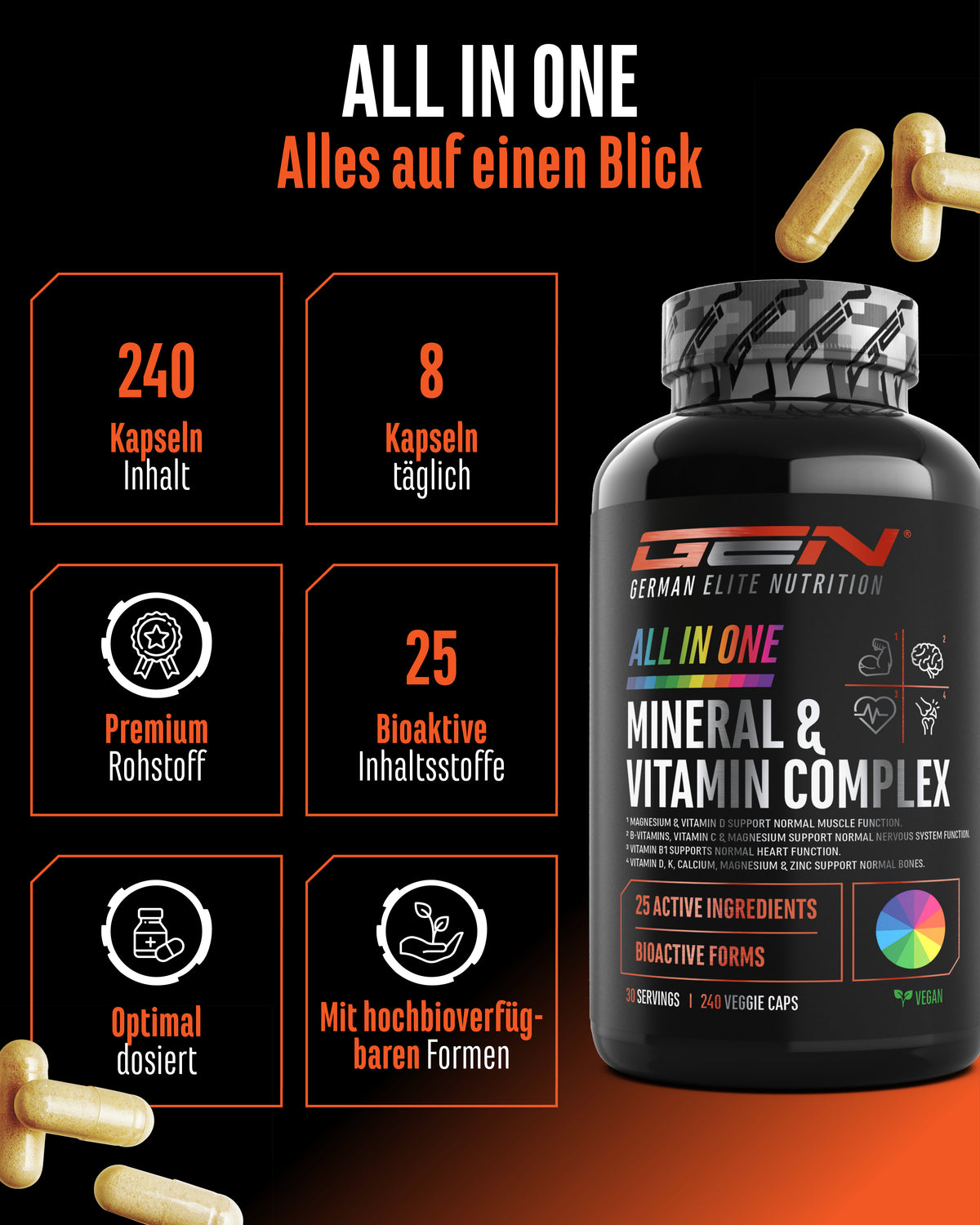 All in one - Mineral & Vitamin Komplex