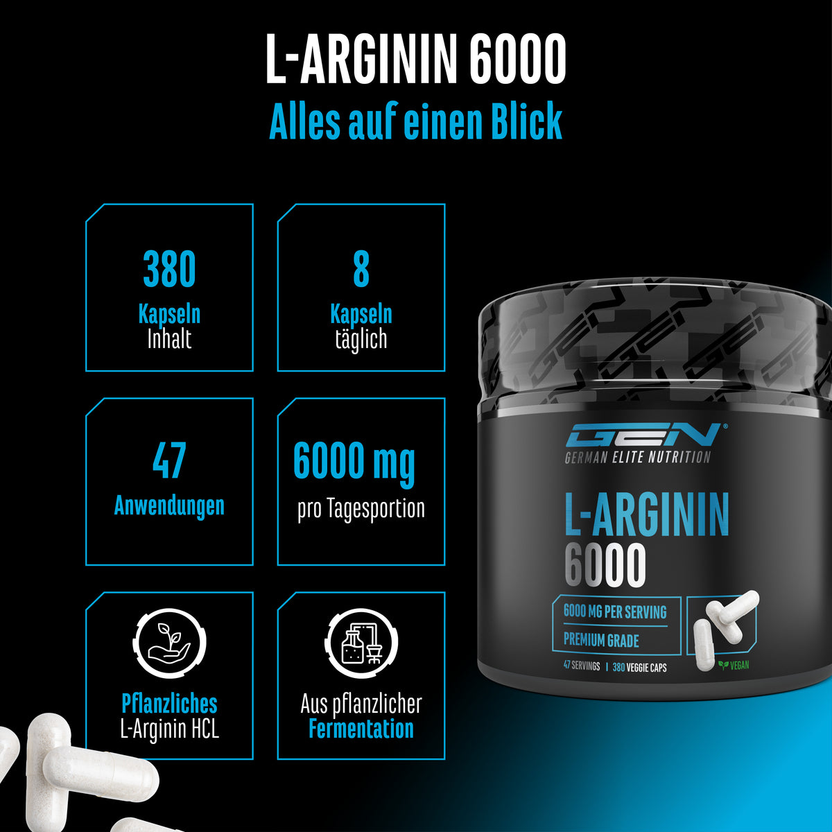 L-Arginine HCL Capsules