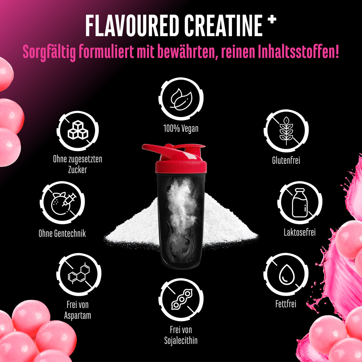 Creatine - Strawberry, 550 g