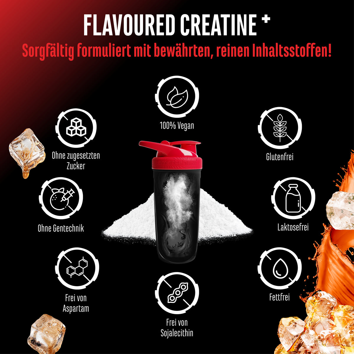 Creatine - Strawberry, 550 g