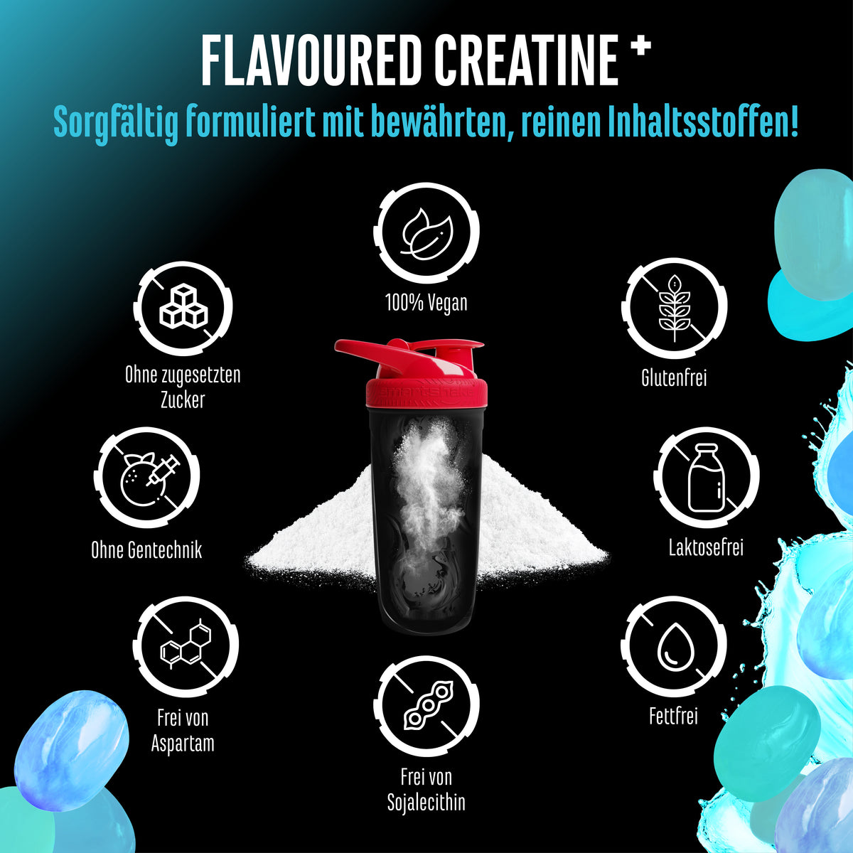Creatine - Strawberry, 550 g