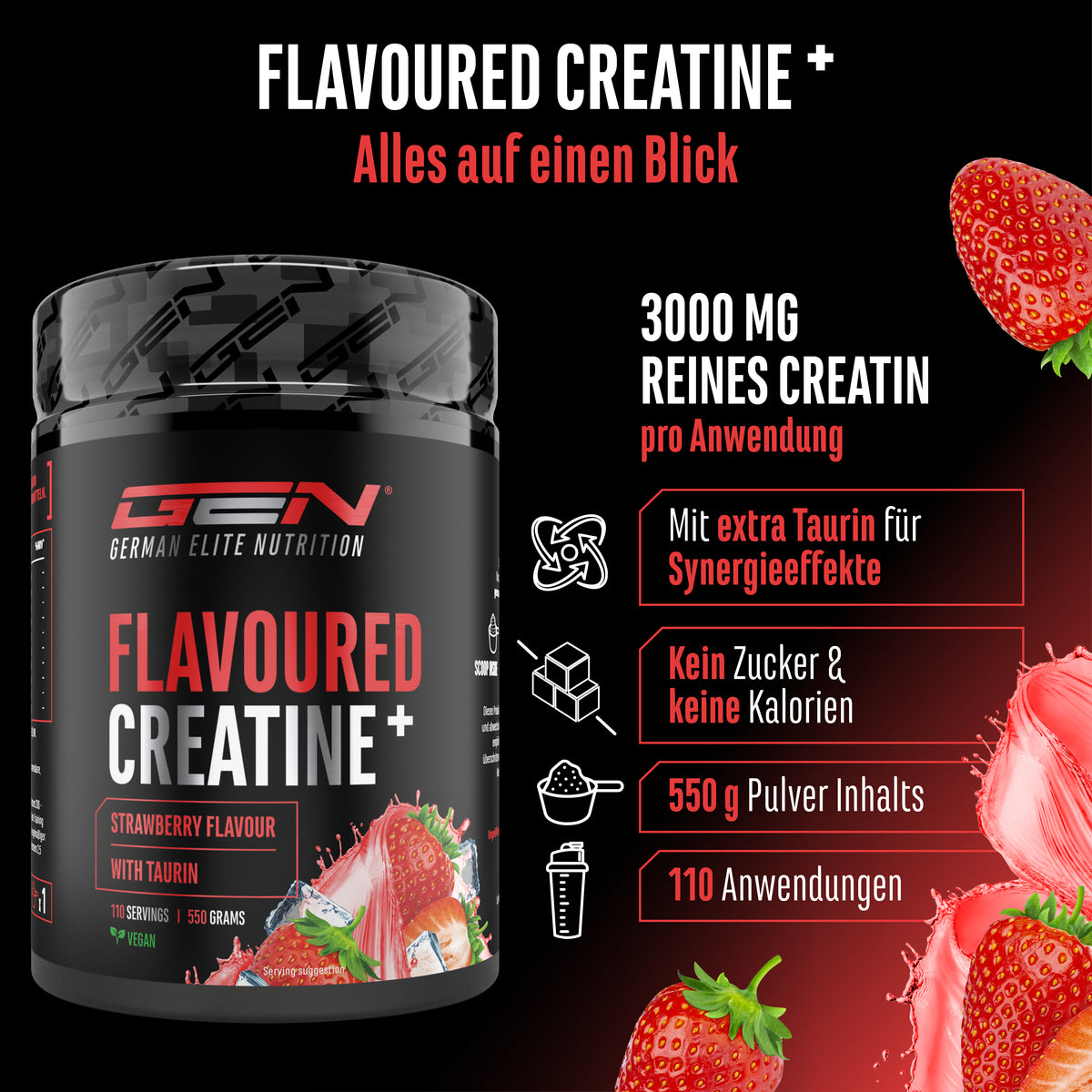 Creatin Plus mit Geschmack