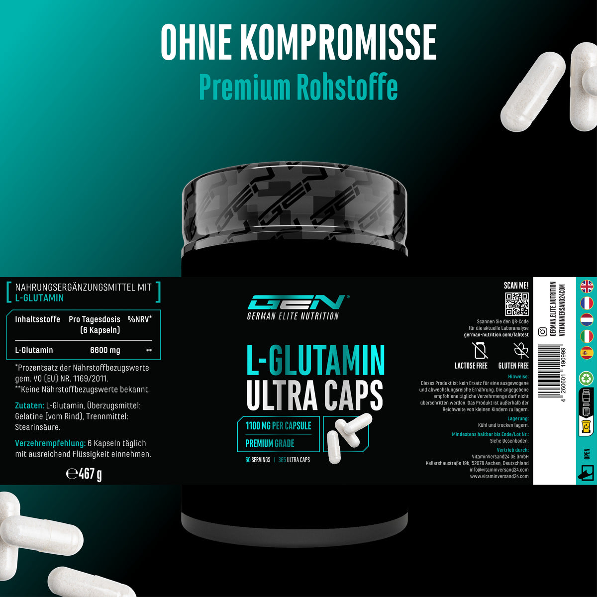 L-Glutammina Ultra Caps