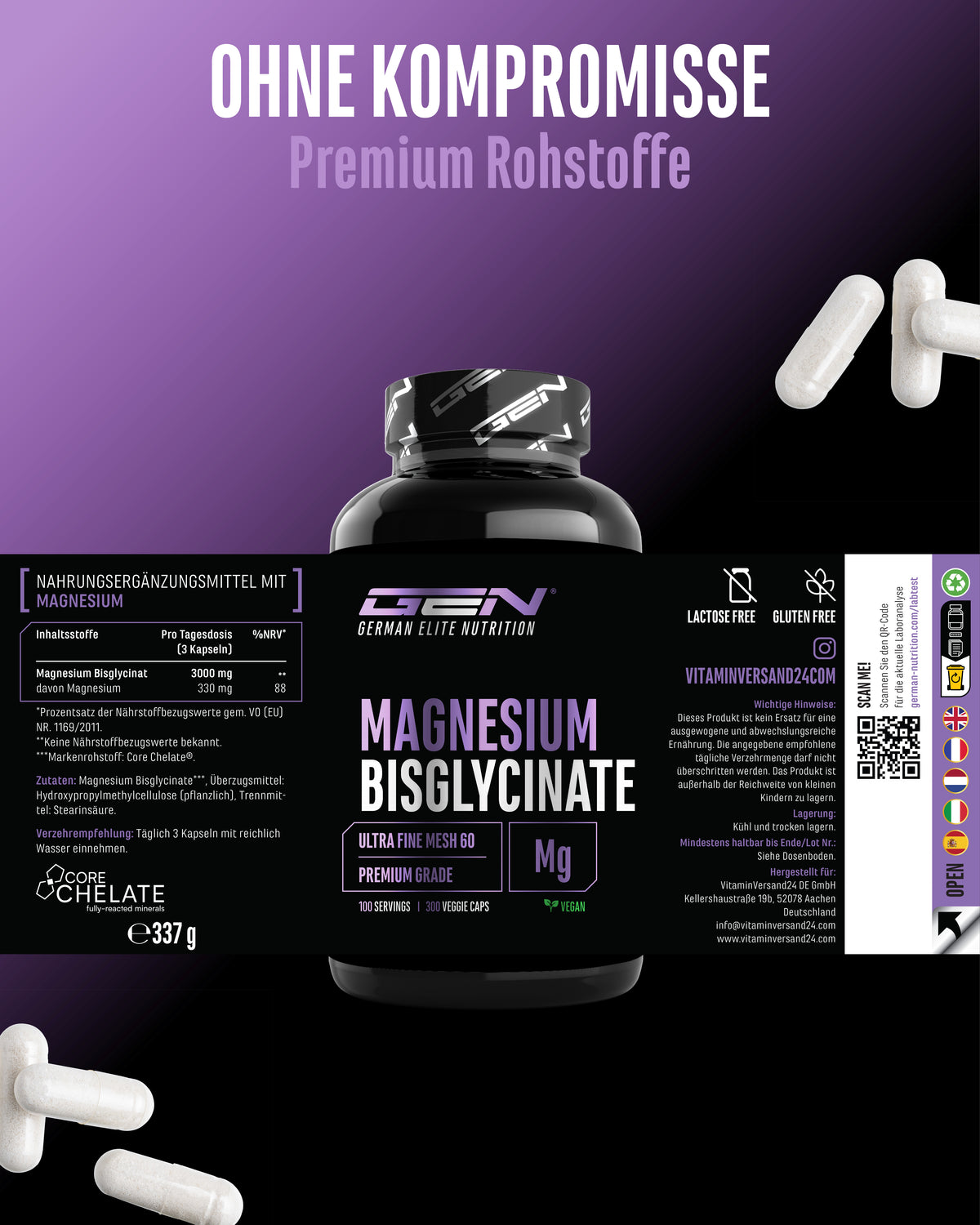 Magnesium Bisglycinat - Core Chelate®