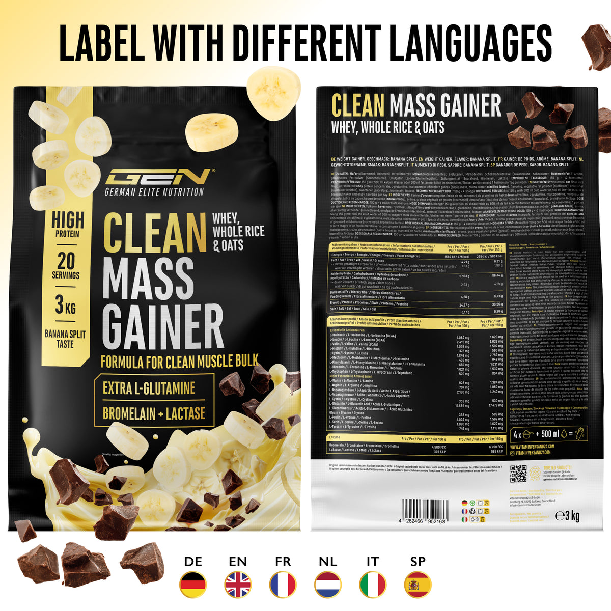 Clean Mass Gainer