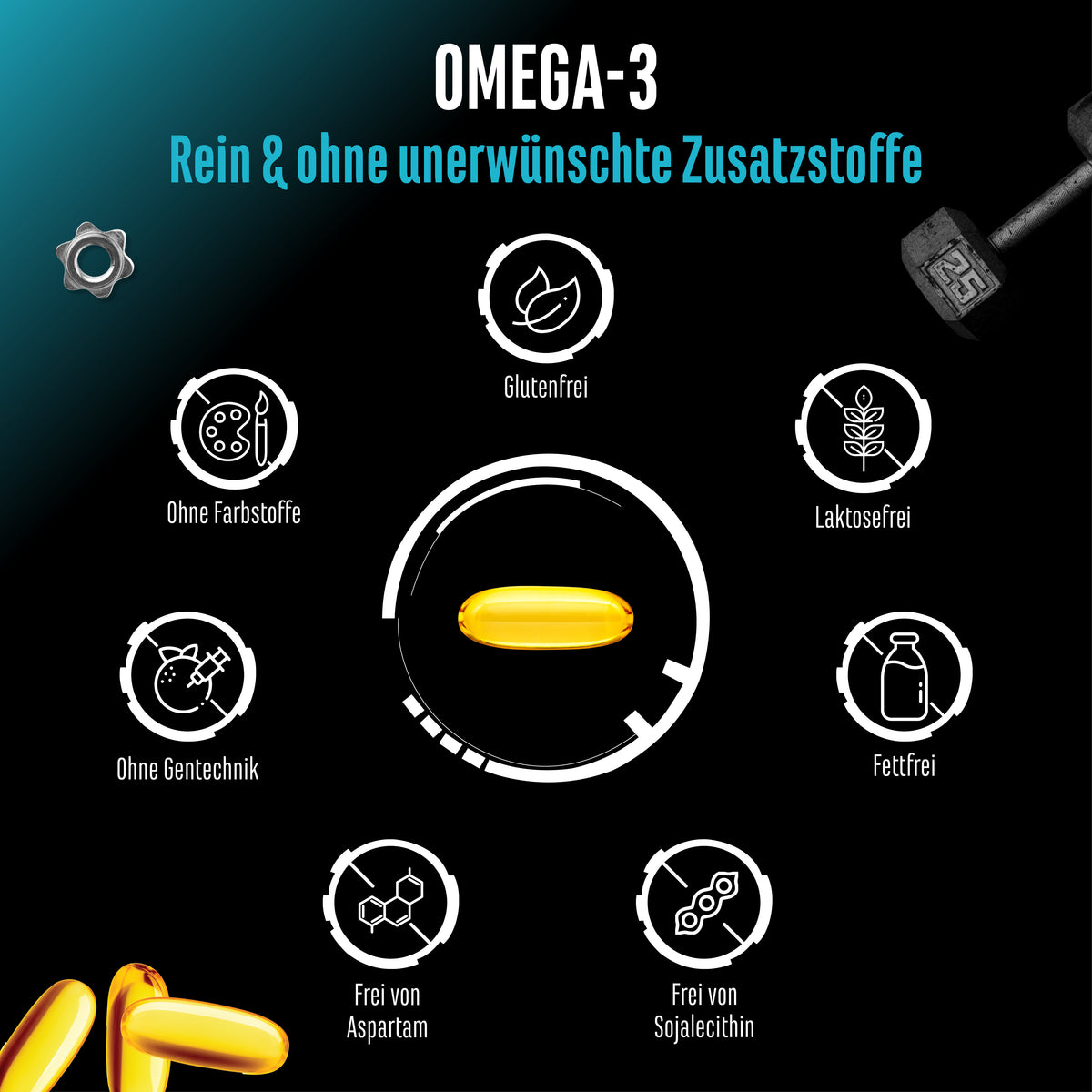 Omega 3 mit 80% Fettsäuren