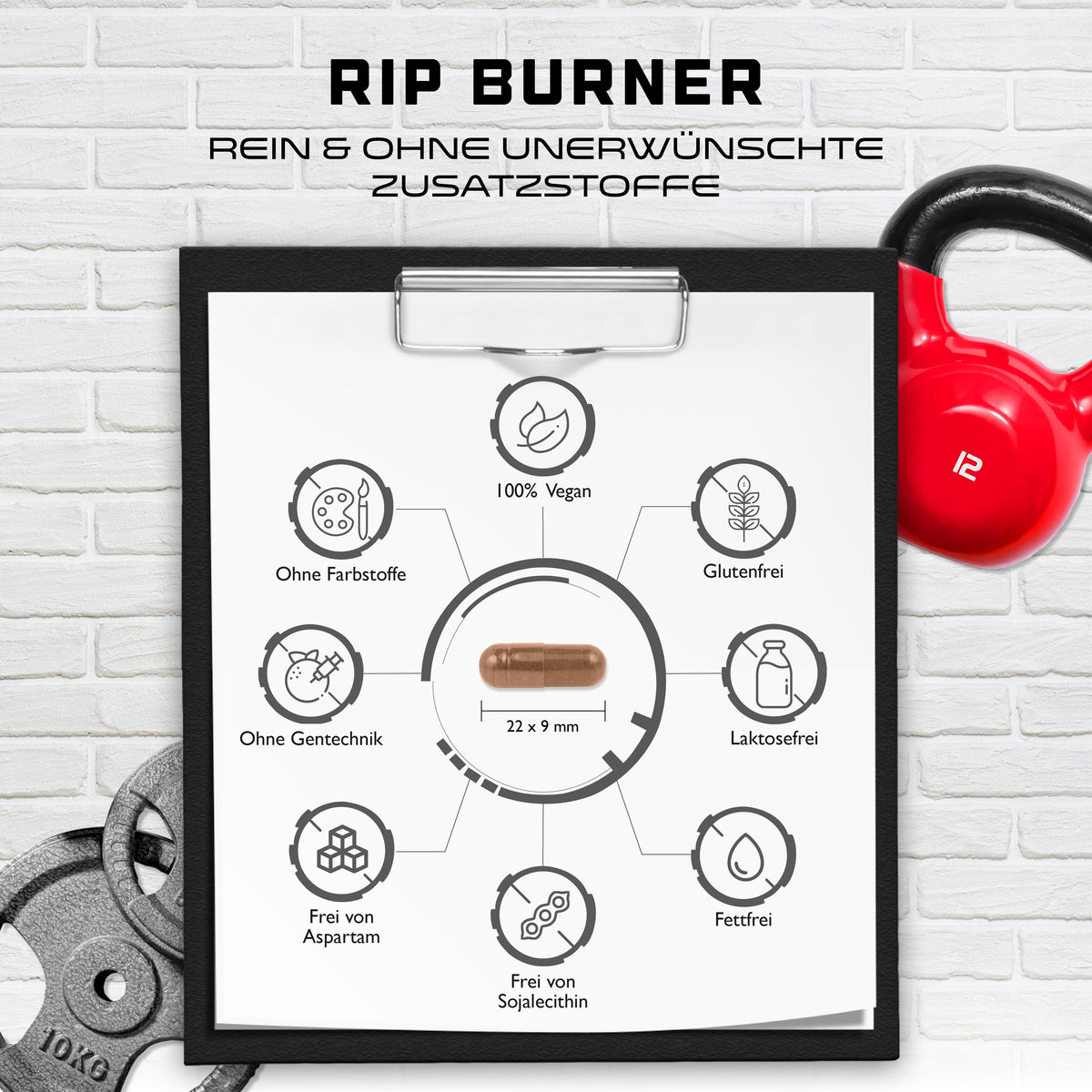 RIP Burner - 180 Kapseln - Definitionsphase & Diät