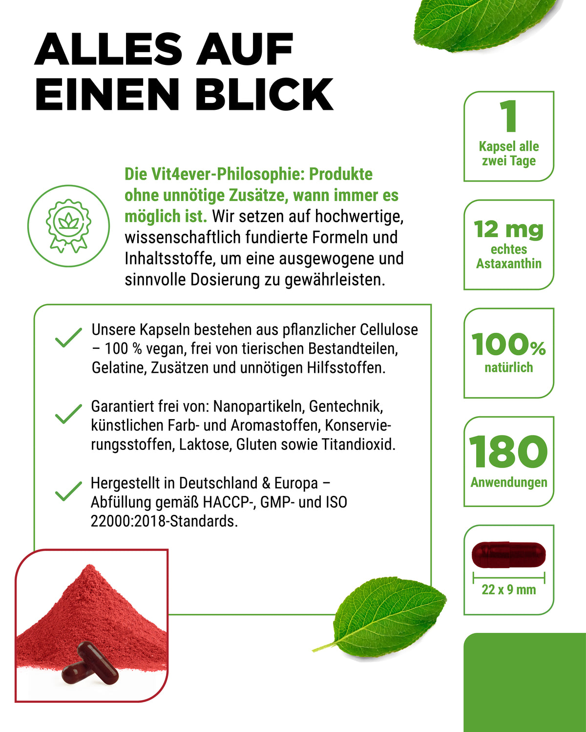 Astaxanthin 12 mg - AstaGuard®