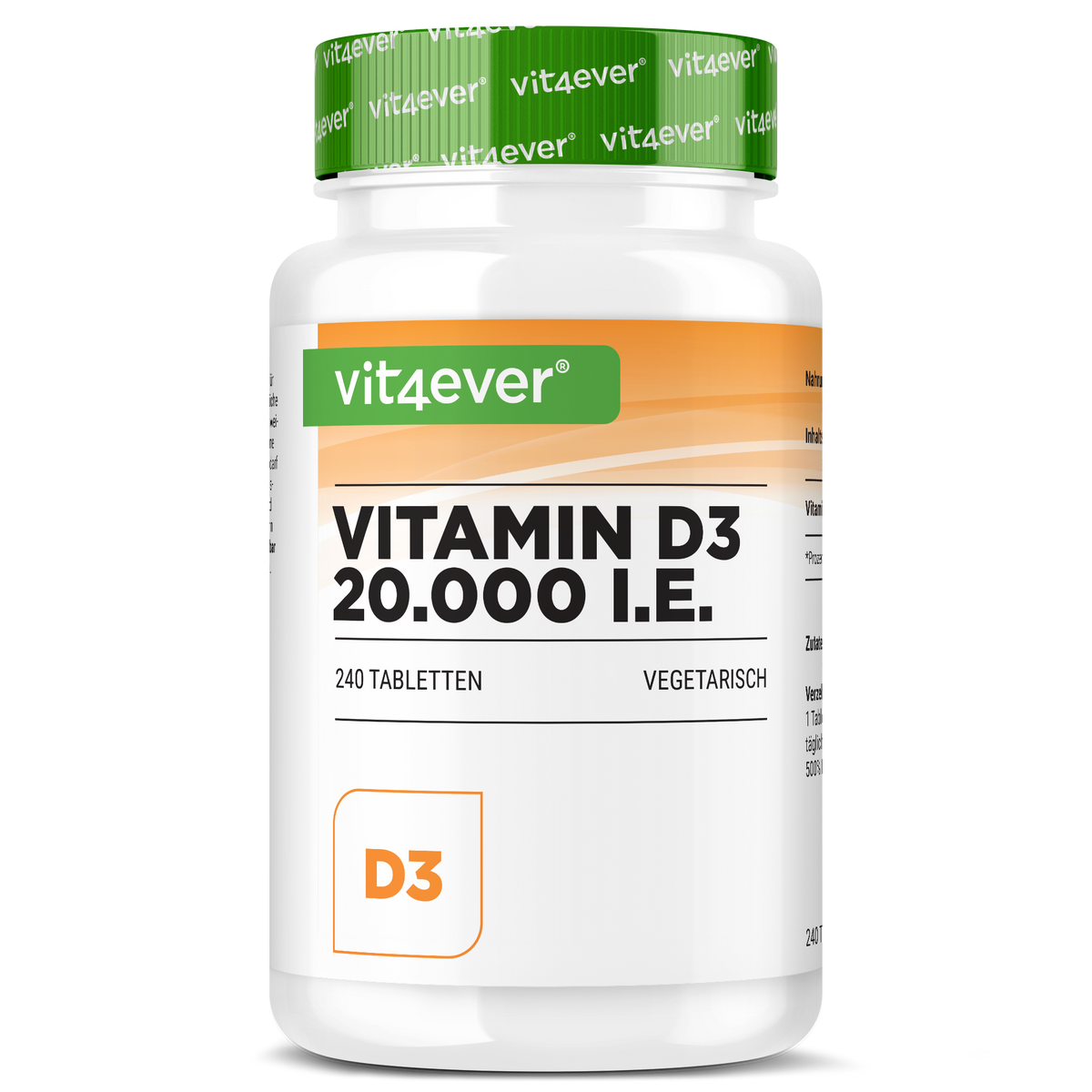 Vitamine D3 Depot 20.000 UI
