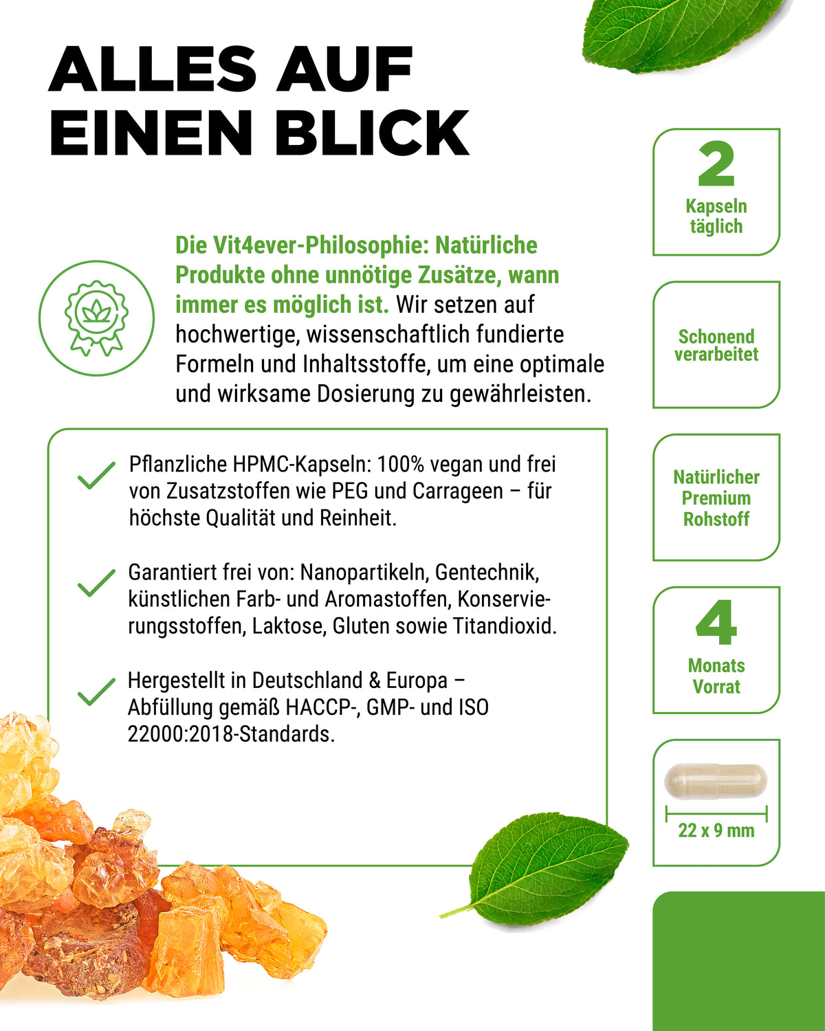 Weihrauch Extrakt Kapseln