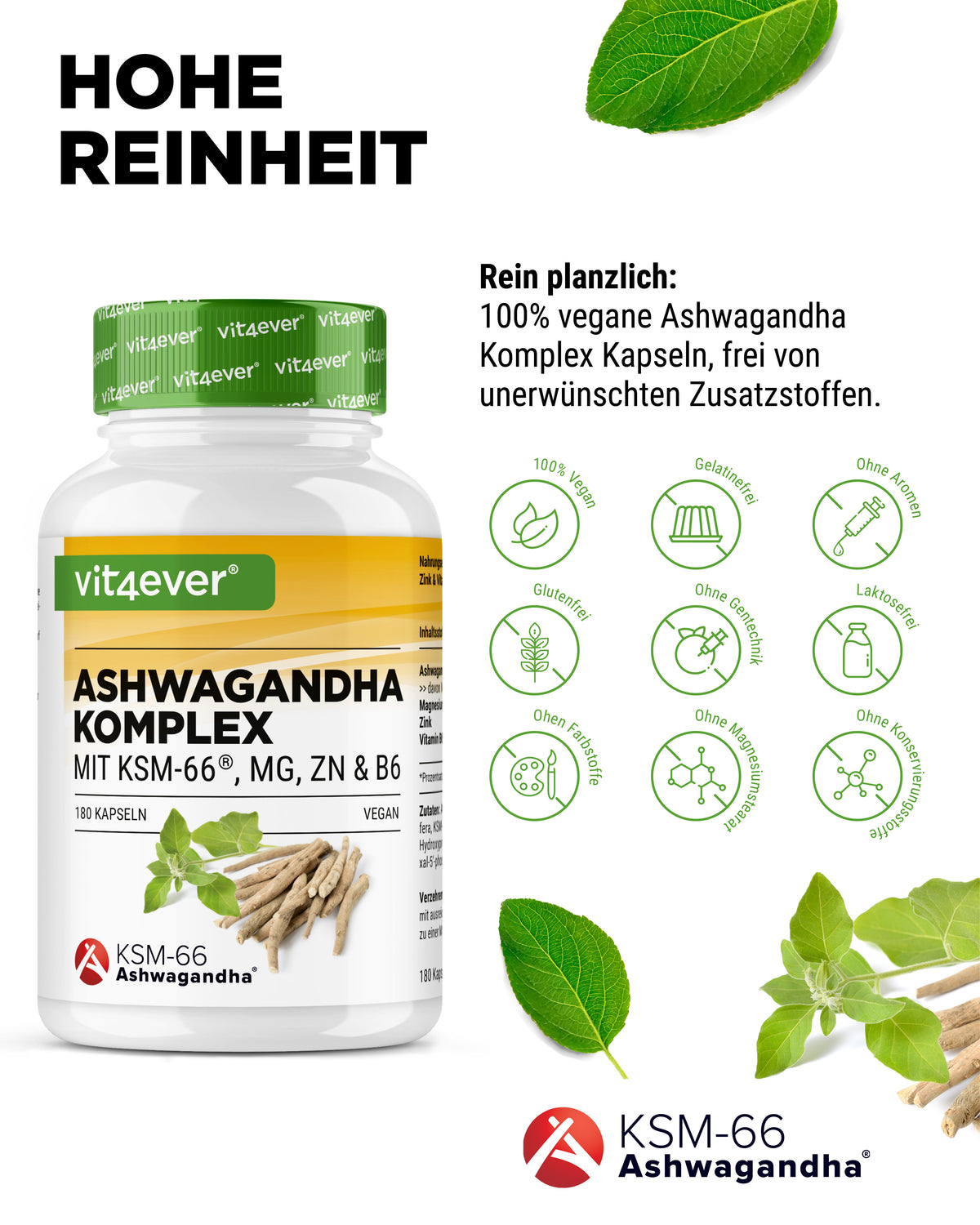 Complesso Ashwagandha KSM-66