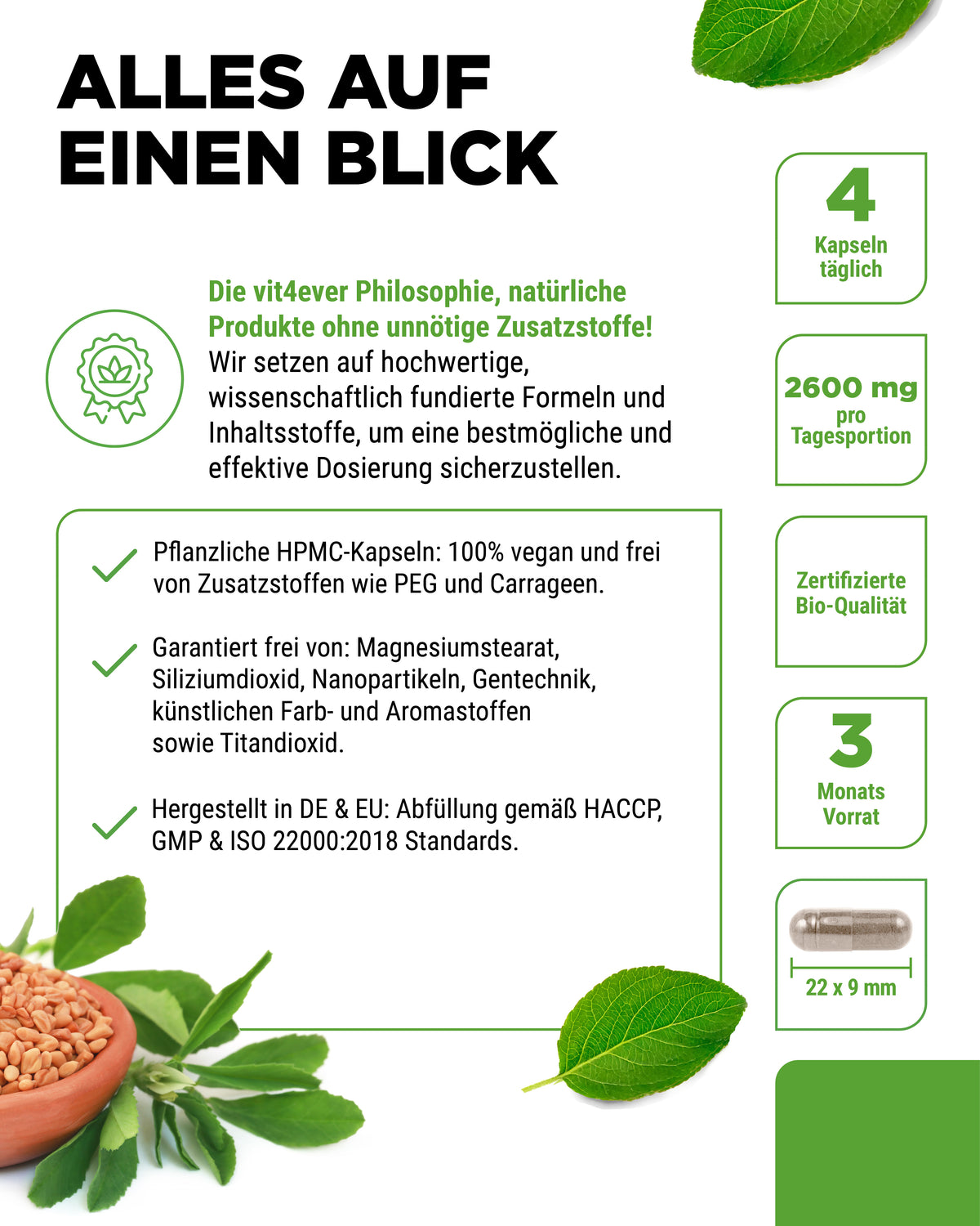 Fenugrec Bio Activé