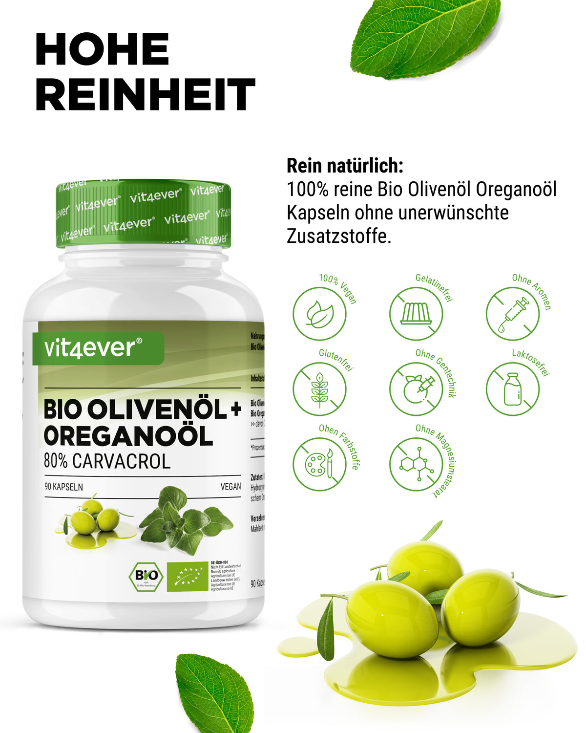 Organic Oregano Oil & Olive Oil,