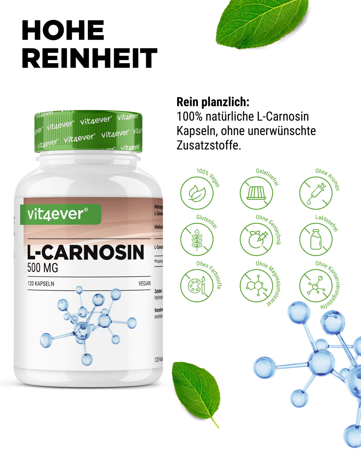 L-Carnosine - 500 mg