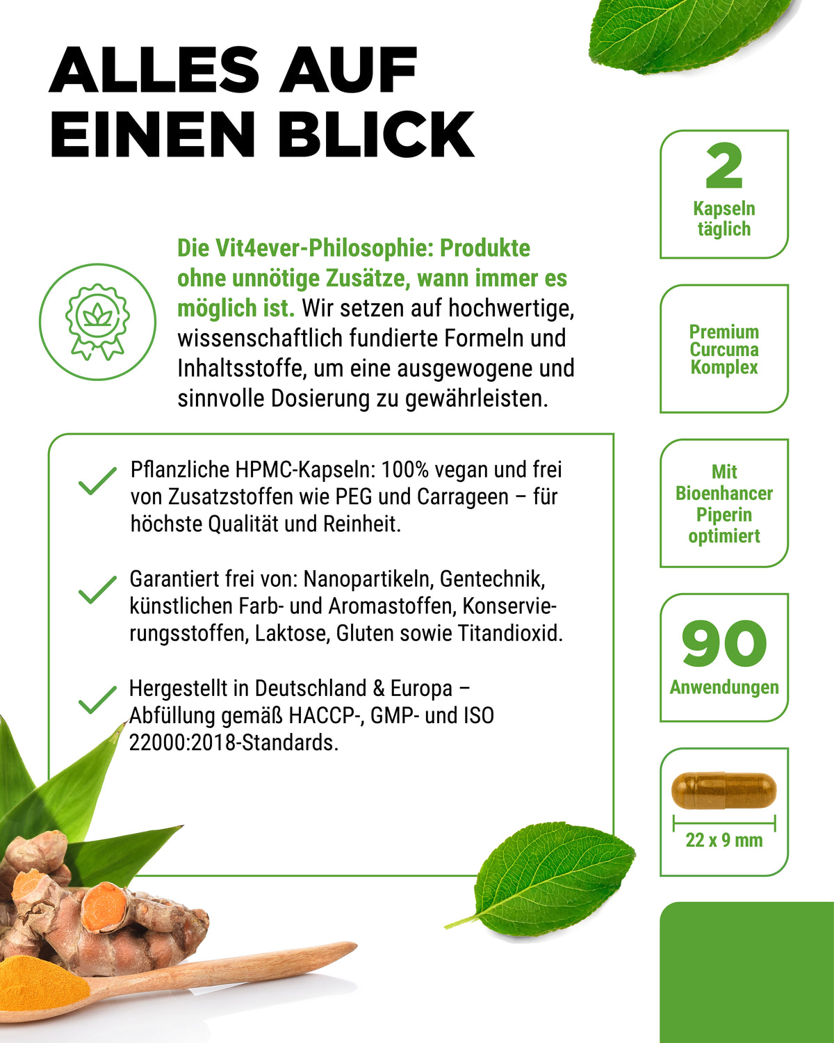 Turmeric Extract Intenso - 180 Capsules