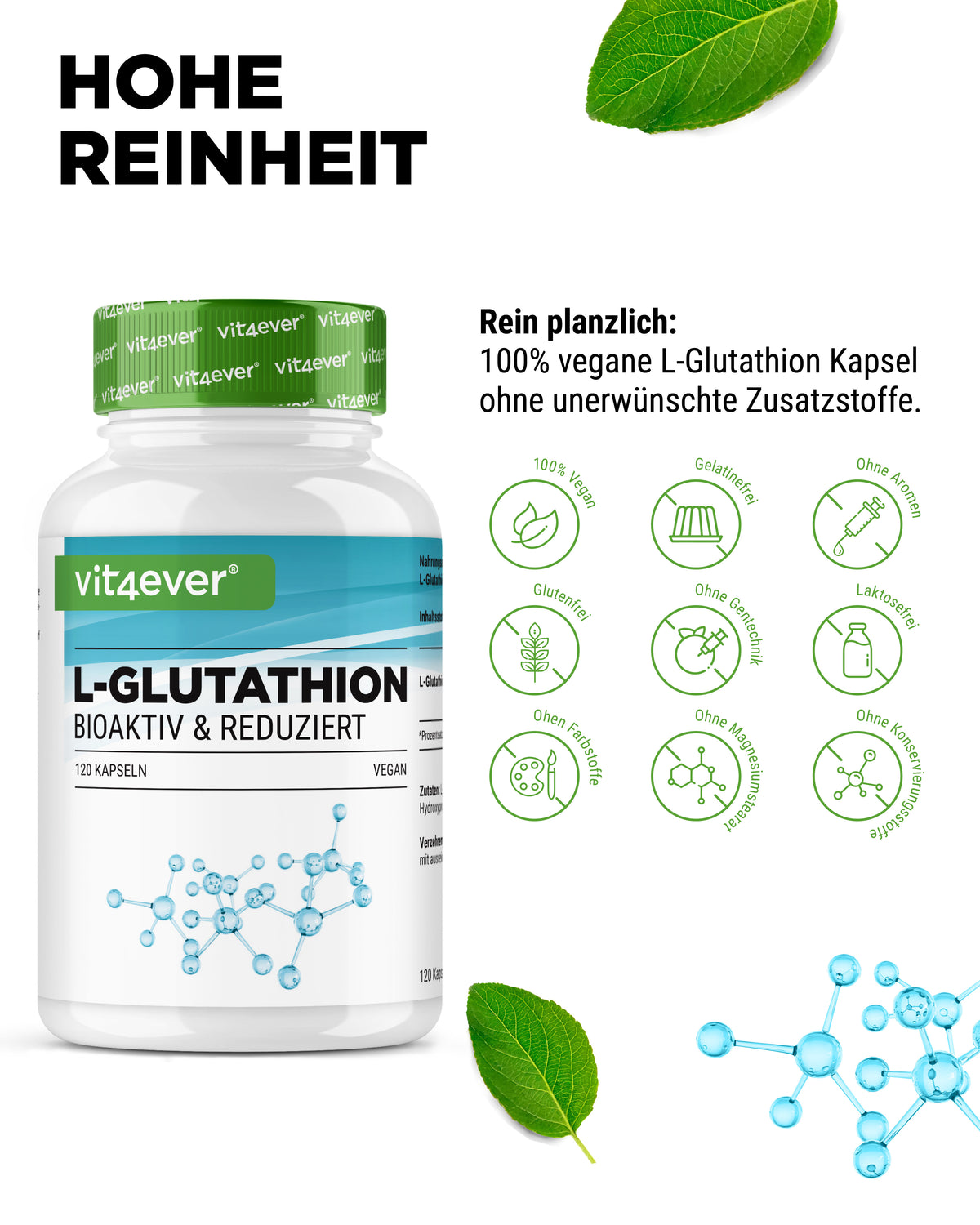 L-Glutathion - 500 mg