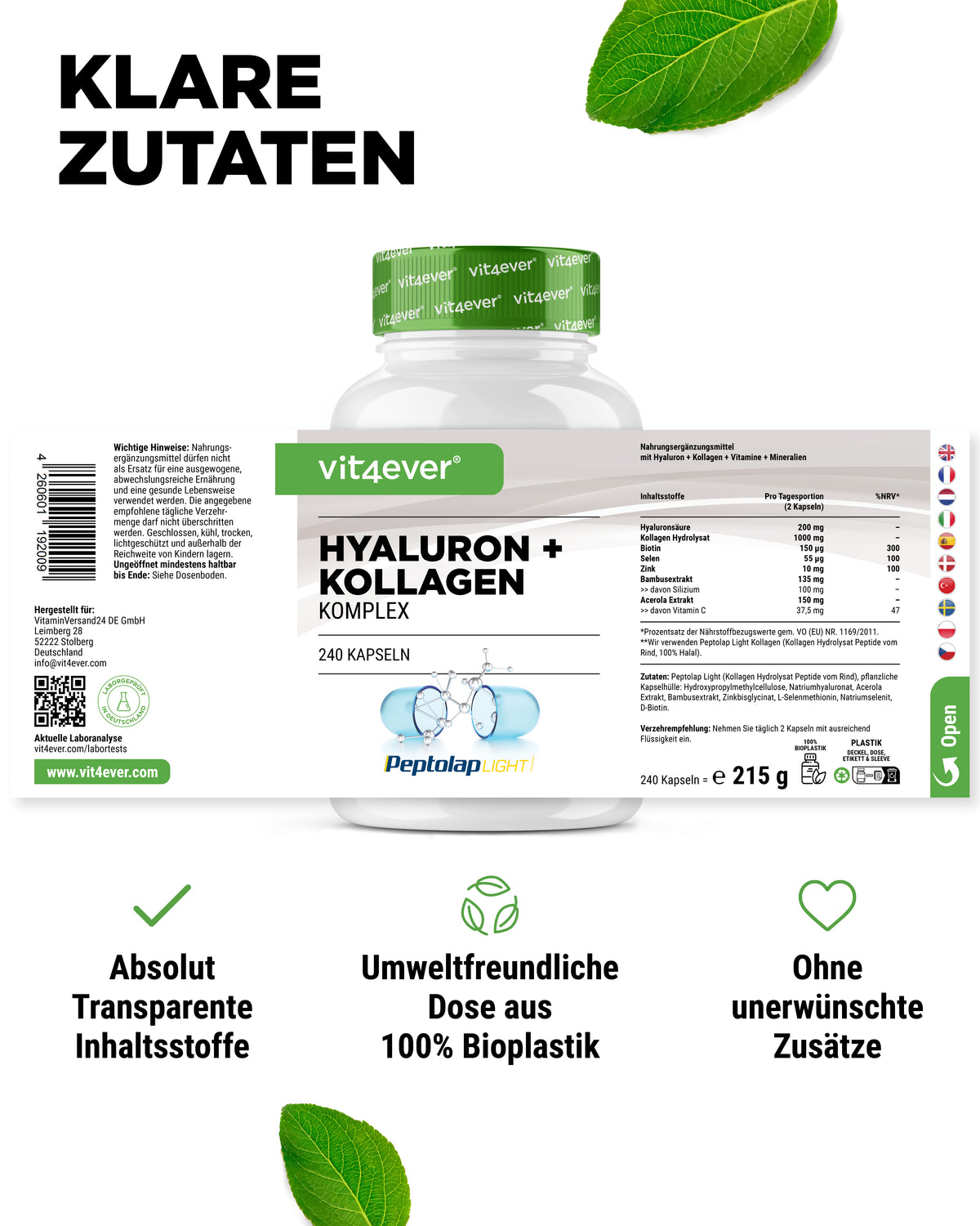 Hyaluronsäure Kollagen Komplex