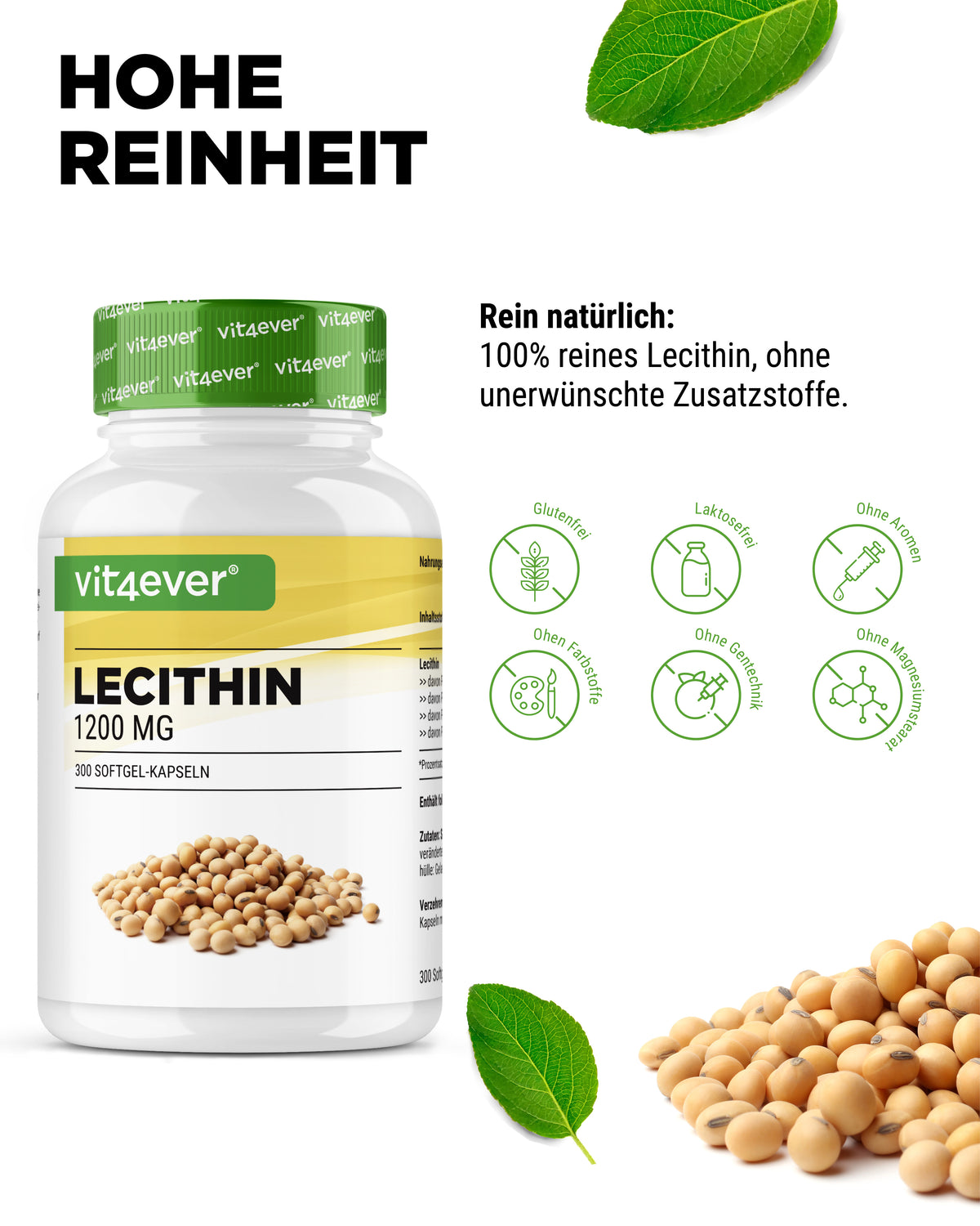 Lecytyna - 1200 mg