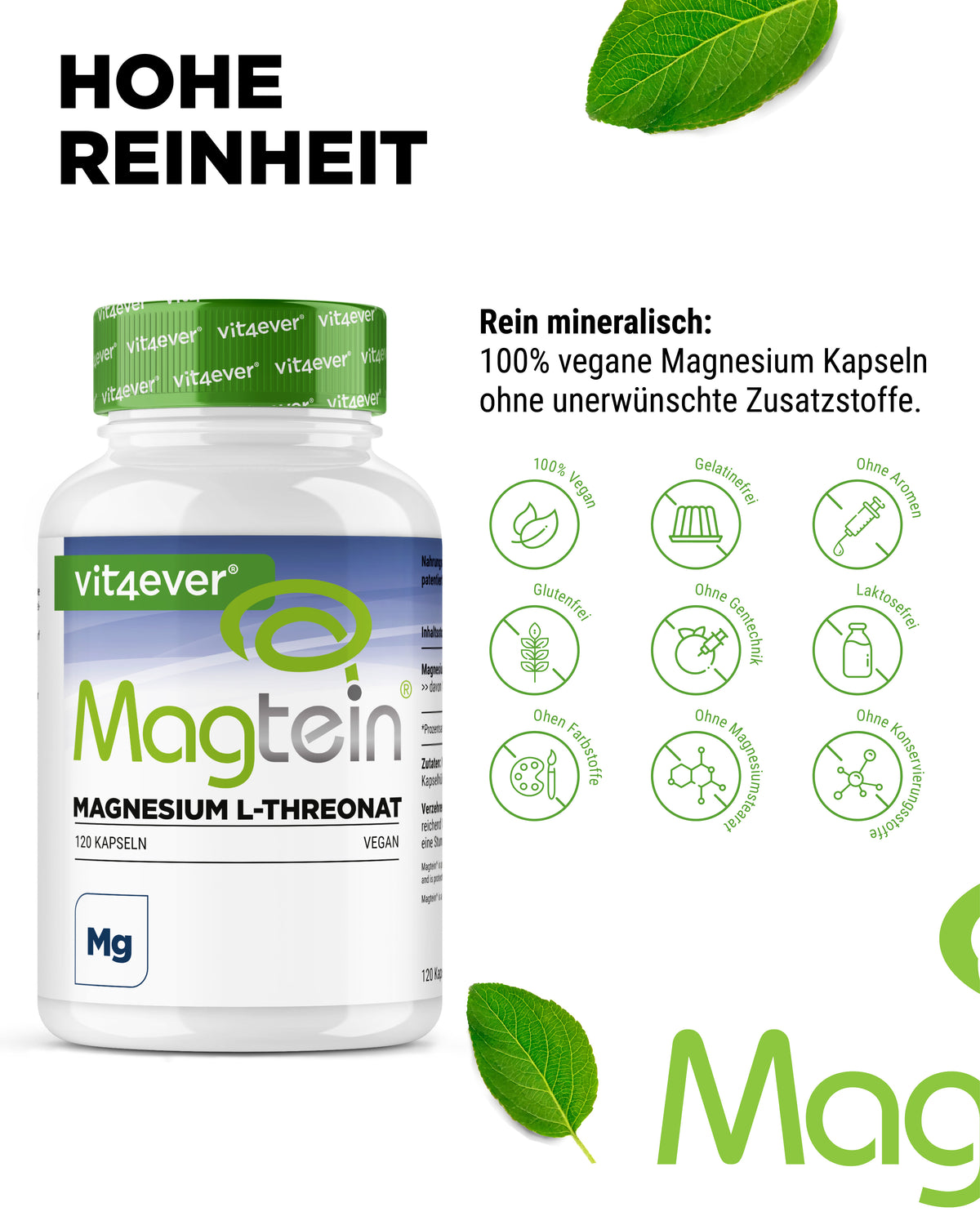 Magnésium - Magtein - L-Thréonate