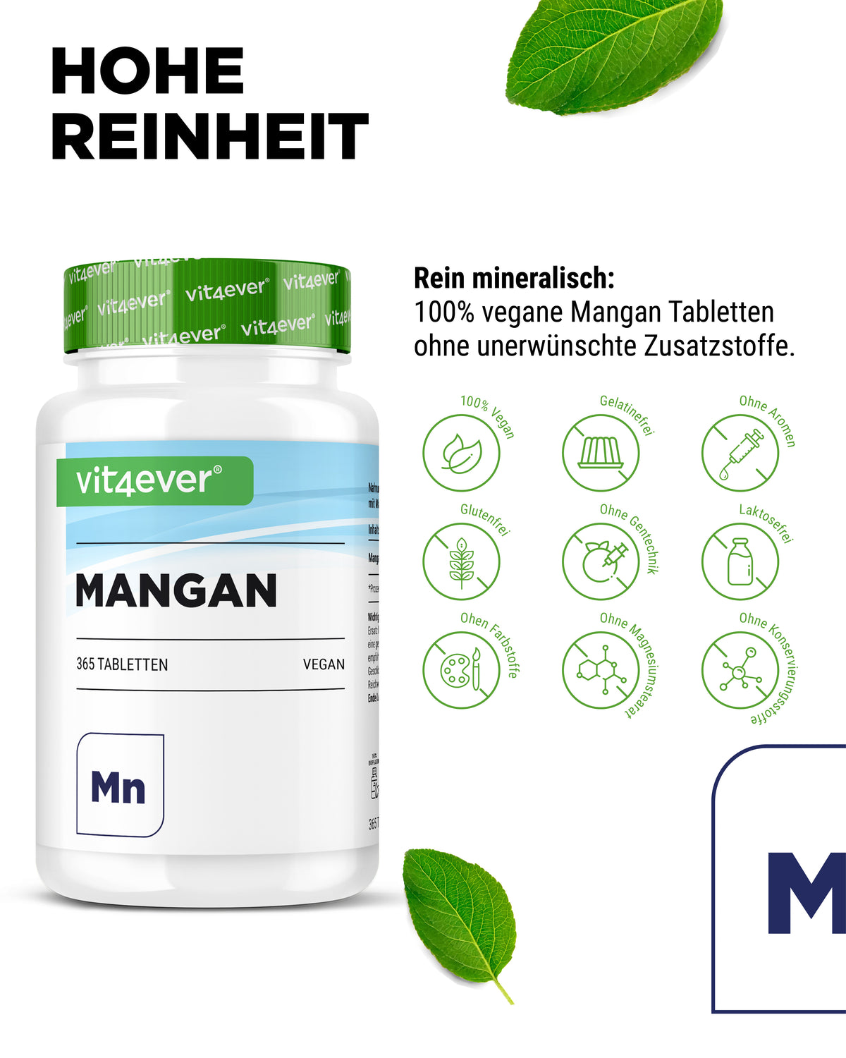 Mangan 10 mg - Mangan-Bisglycinat