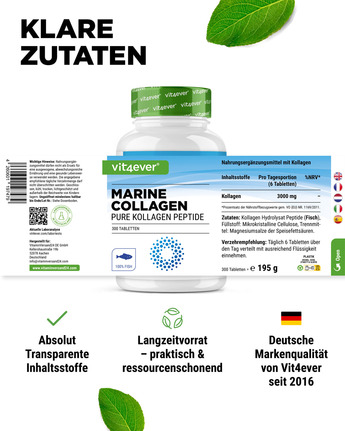 Collagene marino - Compresse