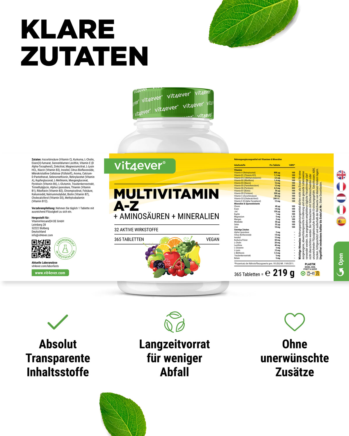 Multivitamin A-Z