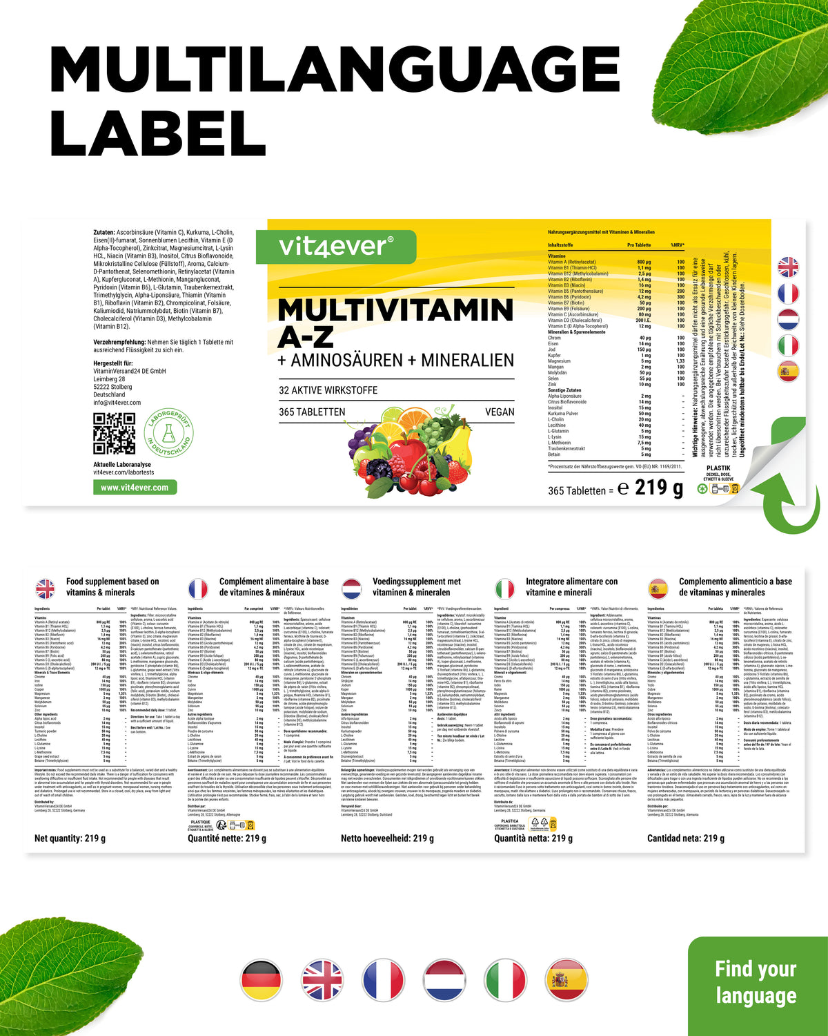 Multivitamin A-Z