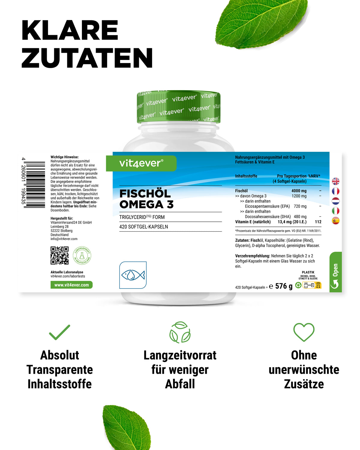 Omega 3 FIschöl
