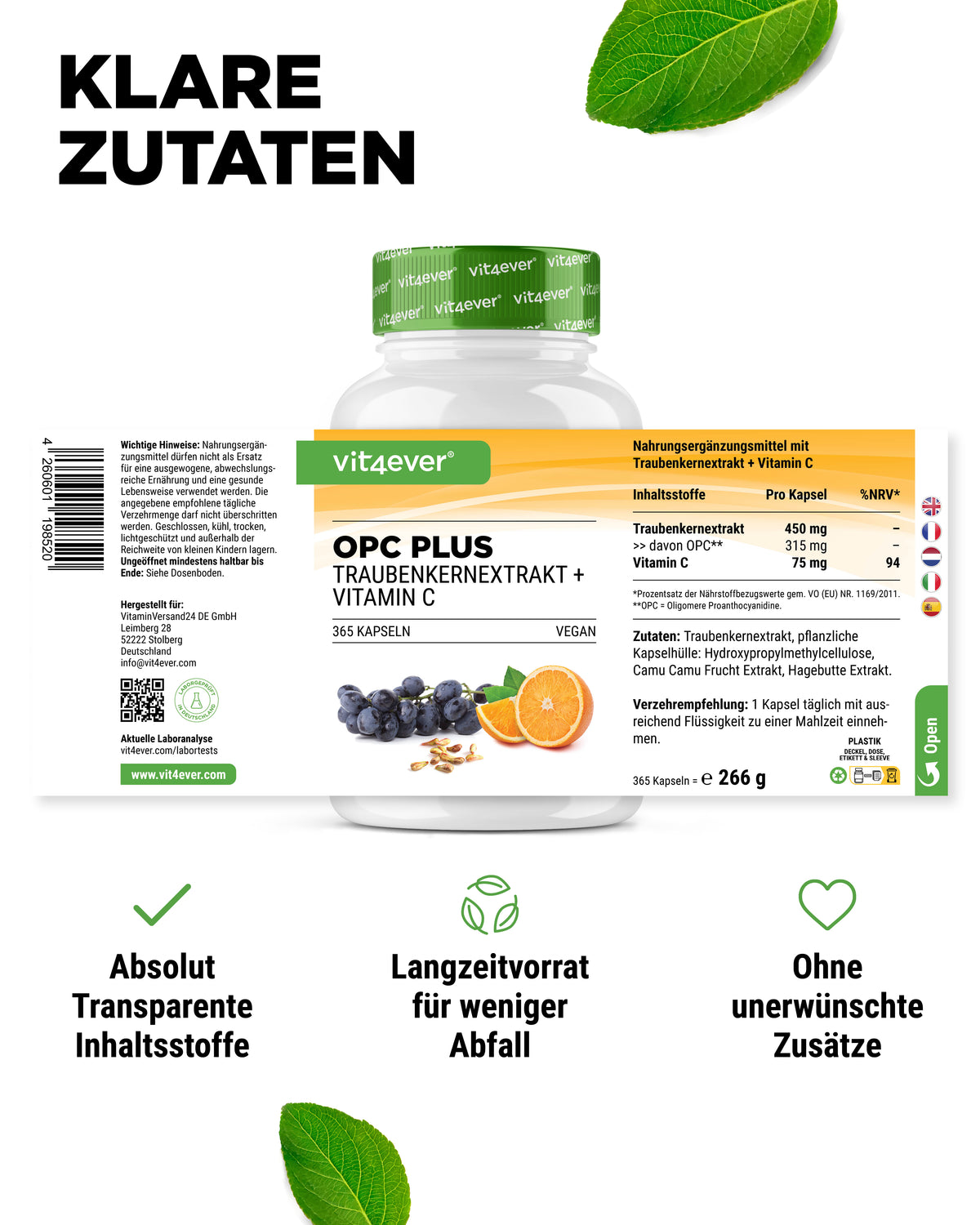 OPC con Vitamina C
