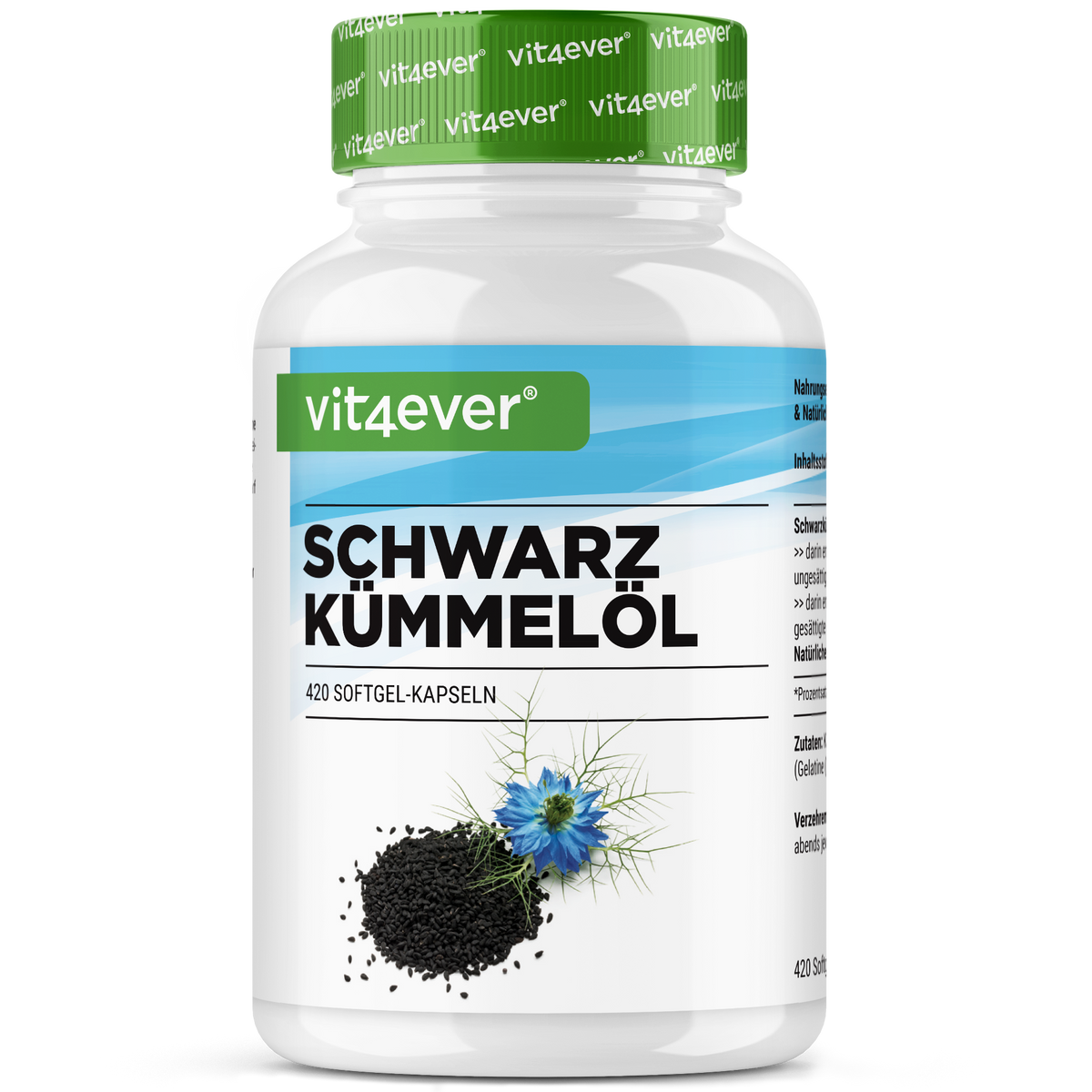 Aceite de comino negro - 500 mg