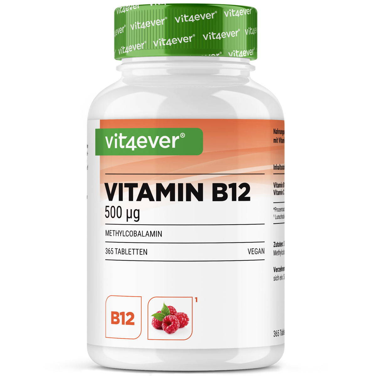 Vitamin B12 - 500 mcg - Lutschtabletten