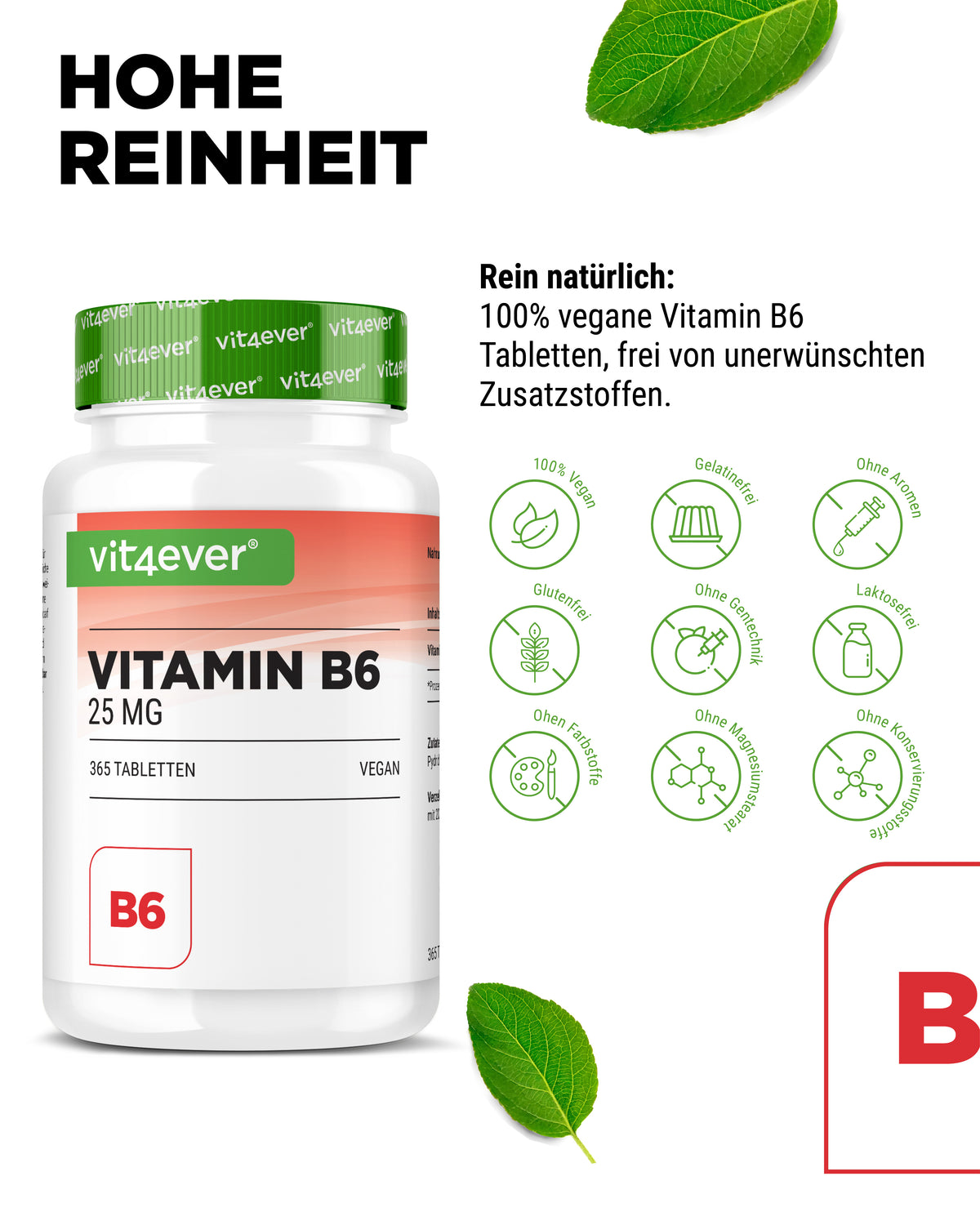 Vitamina B6 P-5-P bioattiva - 25 mg