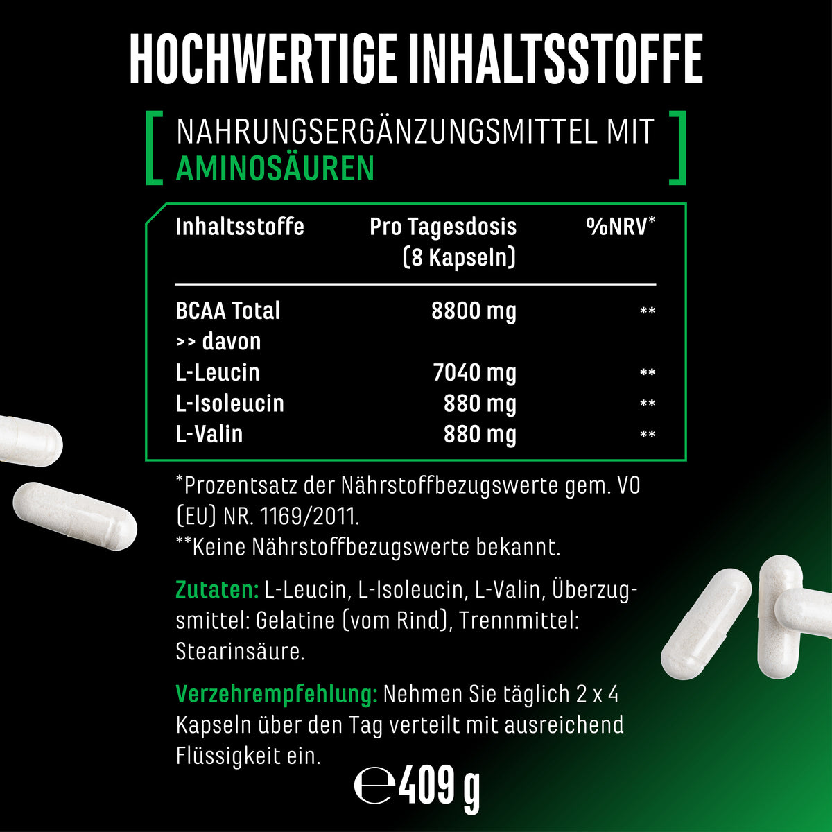 BCAA Ultra 8:1:1