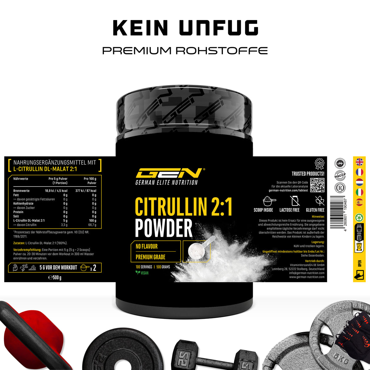 L-Citrulline Poeder