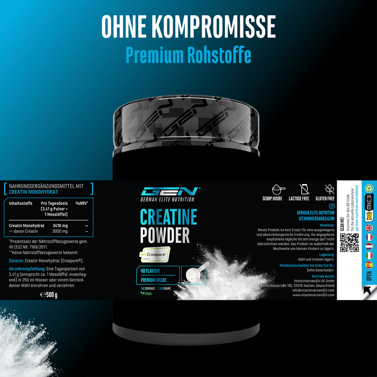 Creapure - Créatine Monohydrate