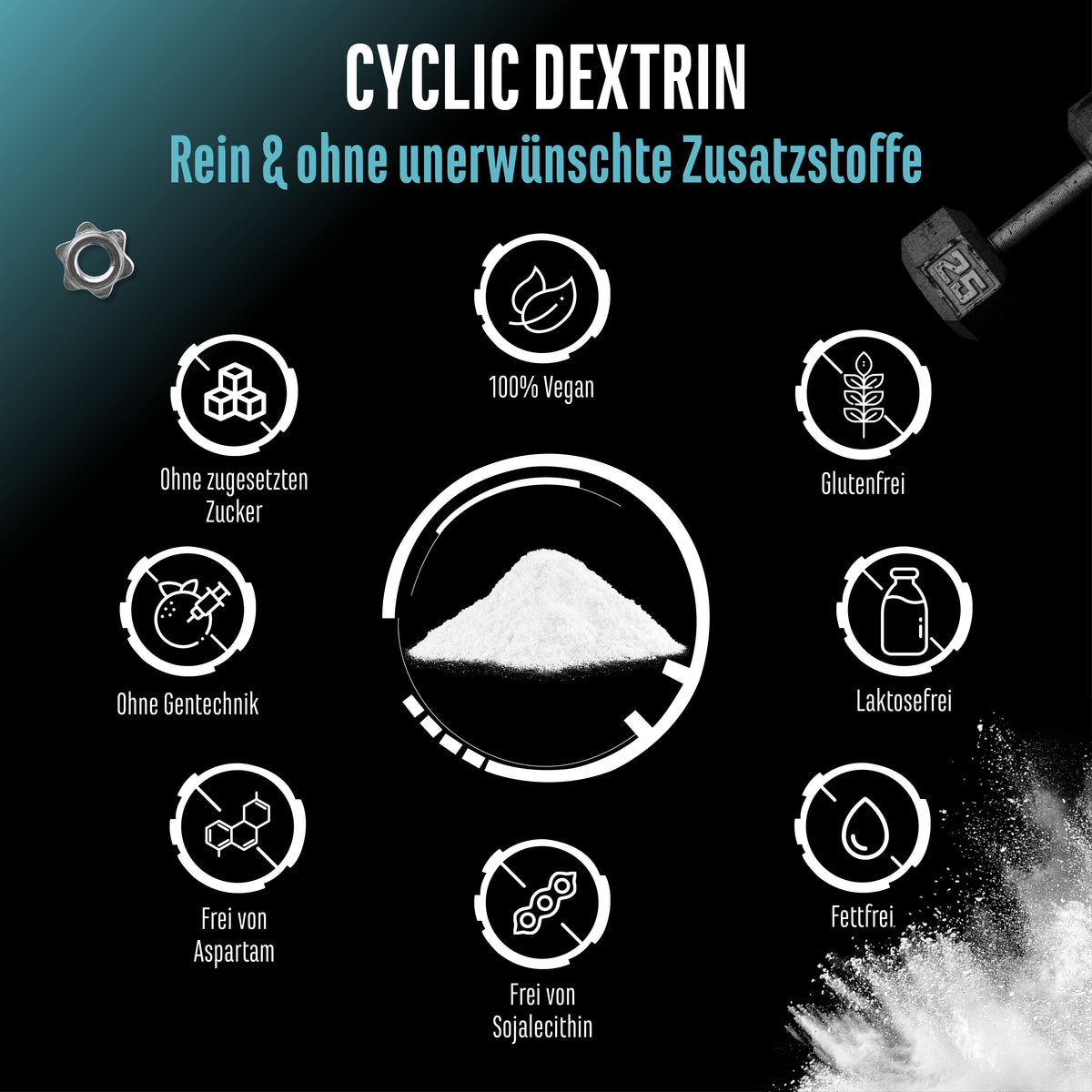 Cyclic - Cluster Dextrin - 1000 g