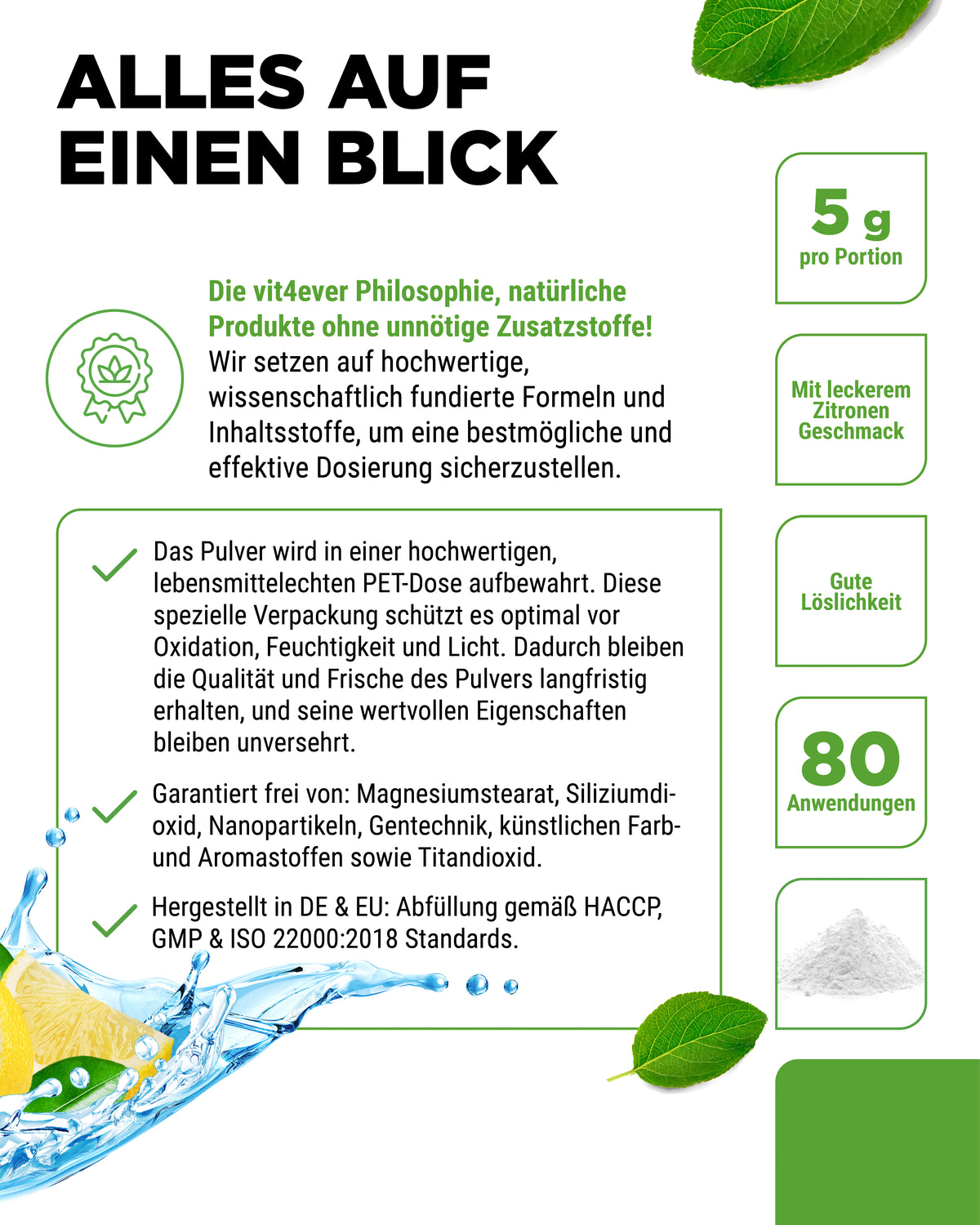 Elettroliti in polvere, 400 g