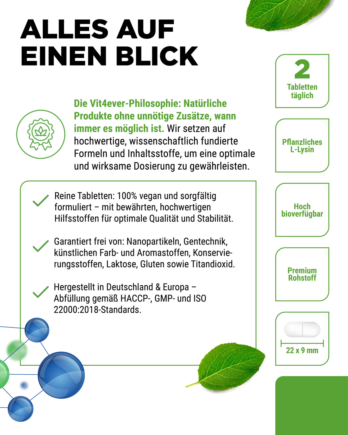 L-Lysine - 1000 mg