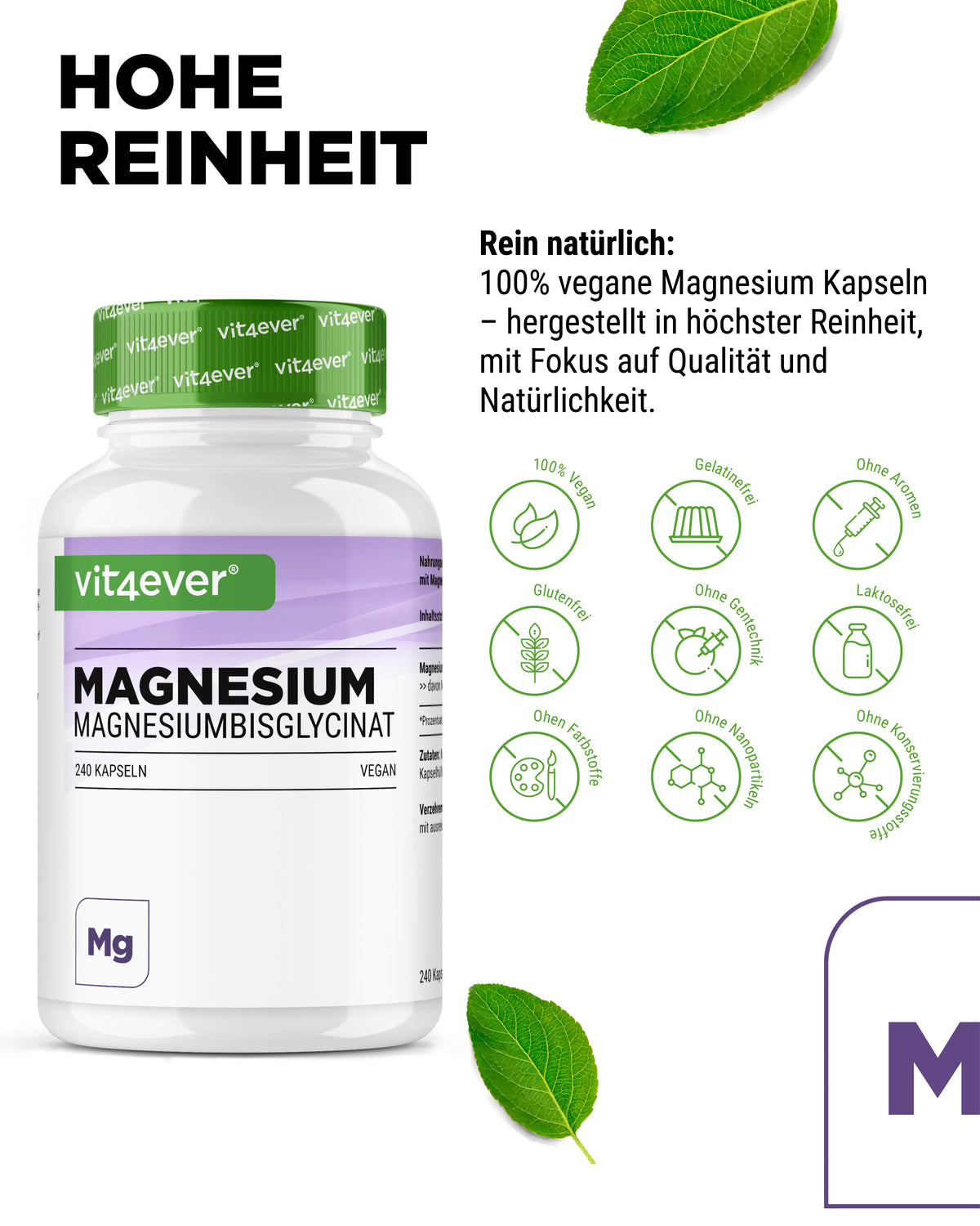 Reines Magnesiumbisglycinat
