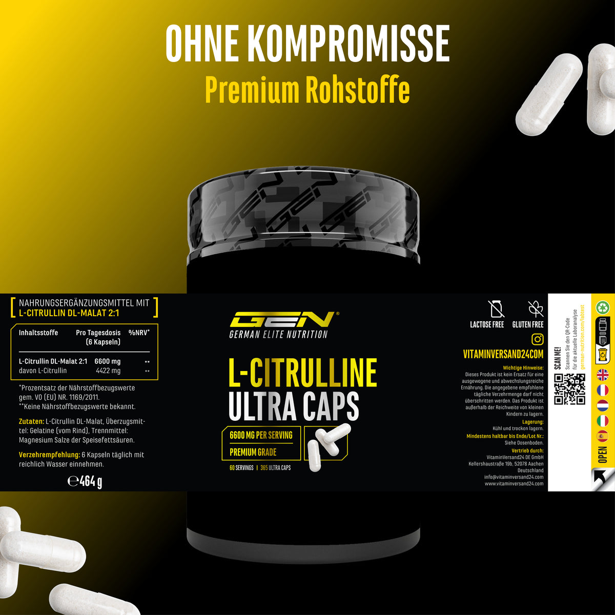 L-Citrullina Ultra Caps