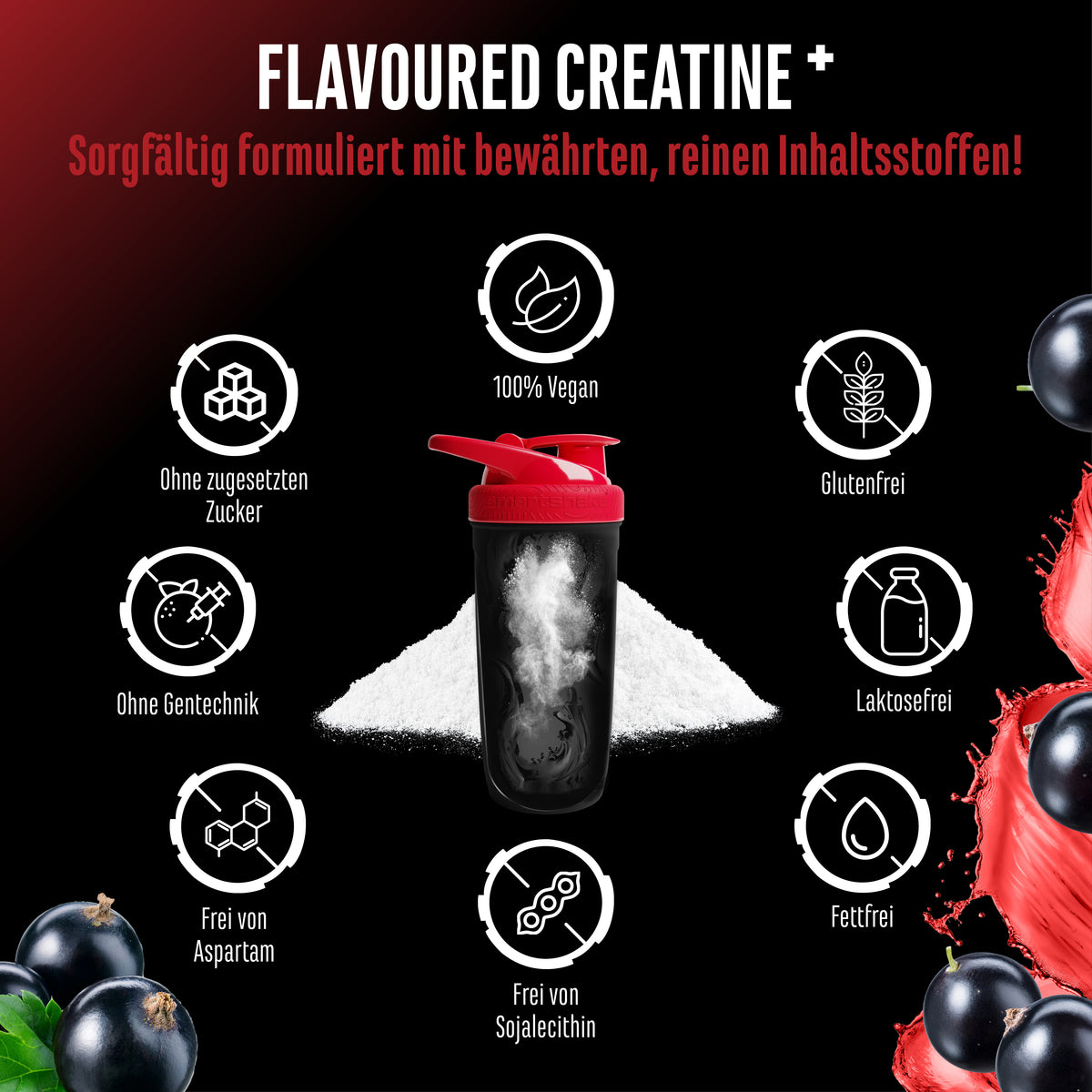 Creatine - Strawberry, 550 g