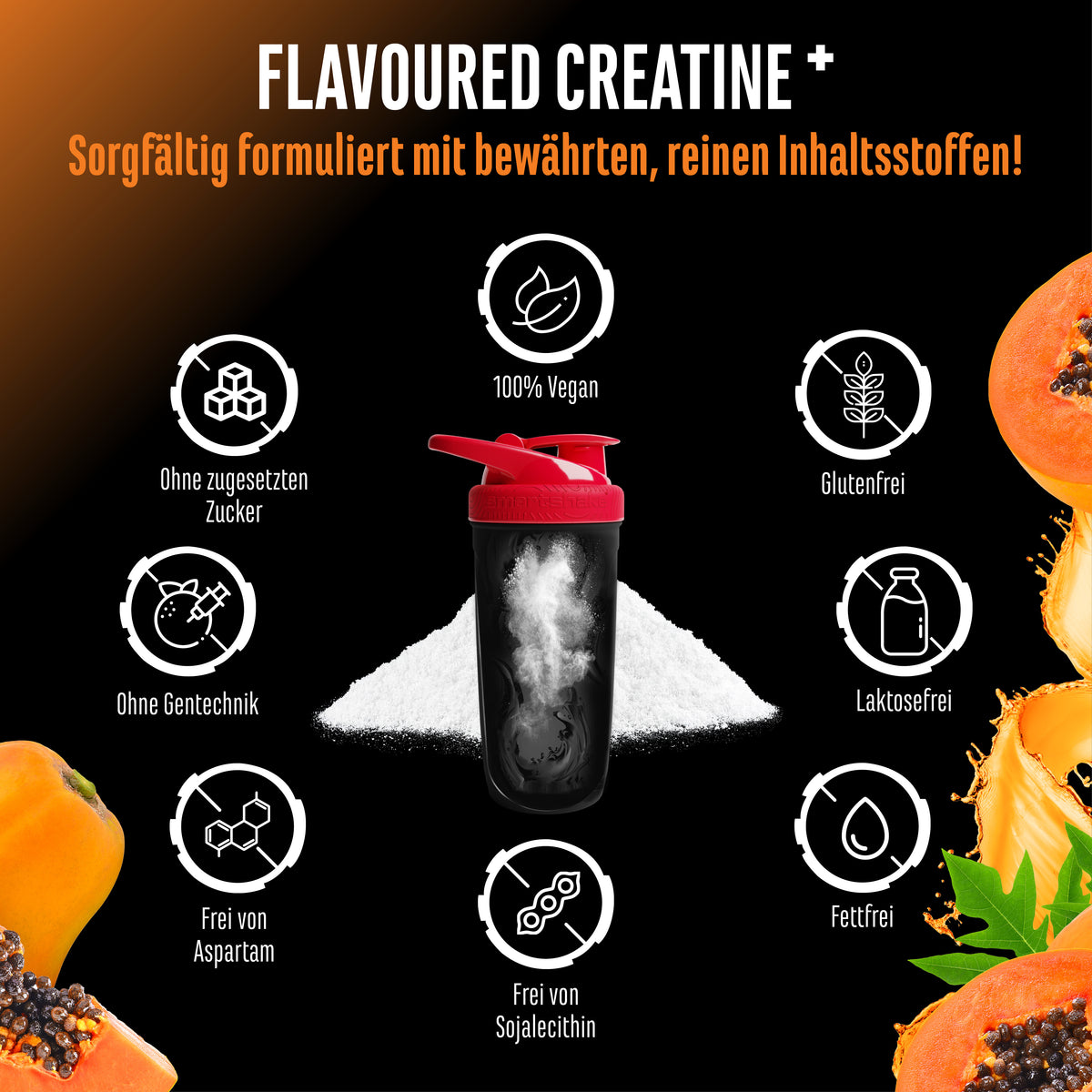 Creatine - Strawberry, 550 g