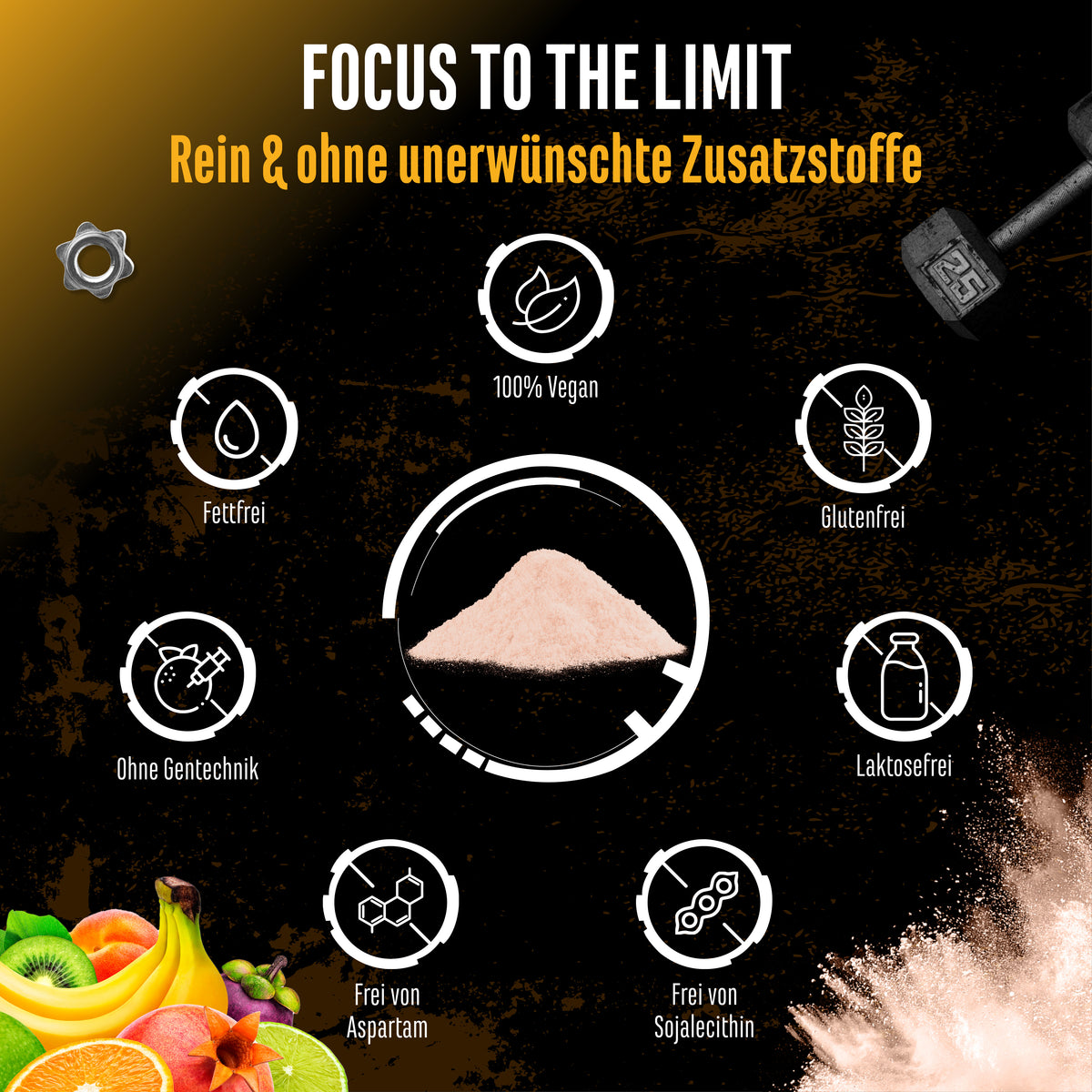Focus to the Limit - Kiwi Grape, 240g